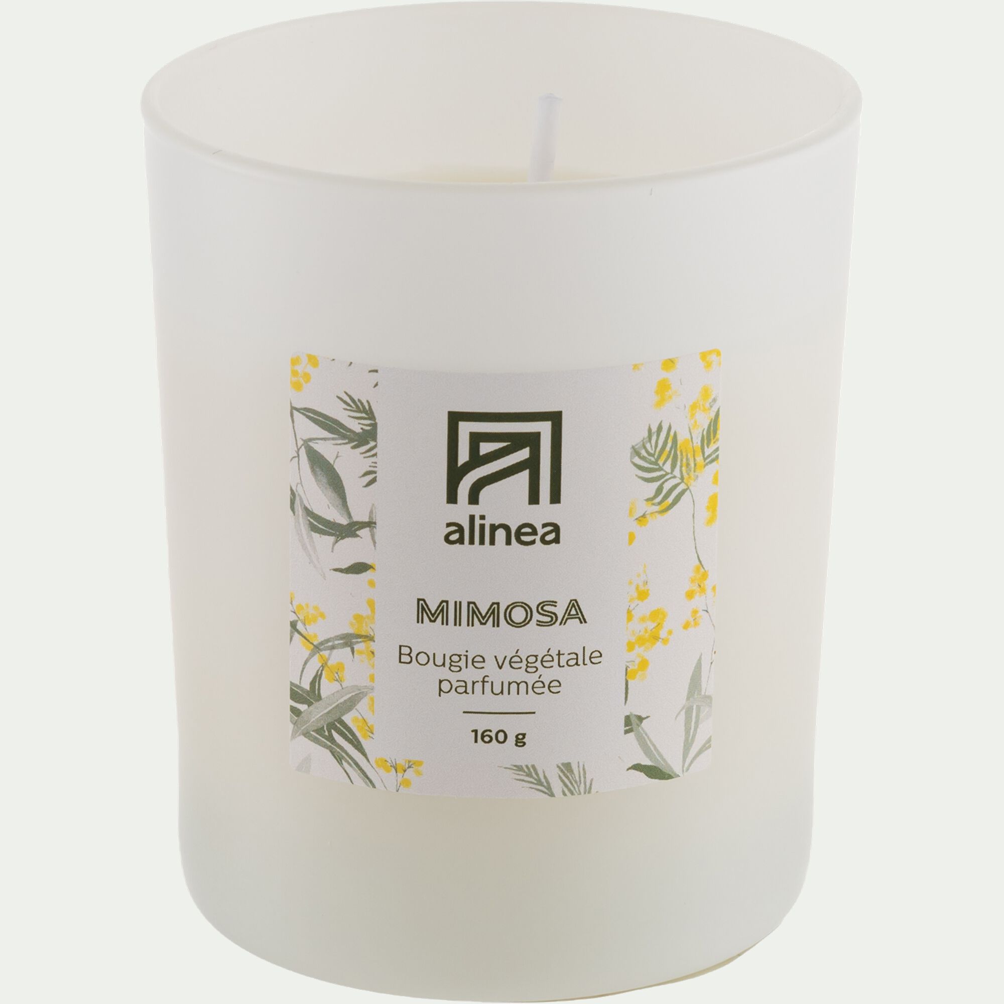 SIGNATURE - Bougie parfumée senteur mimosa 160g