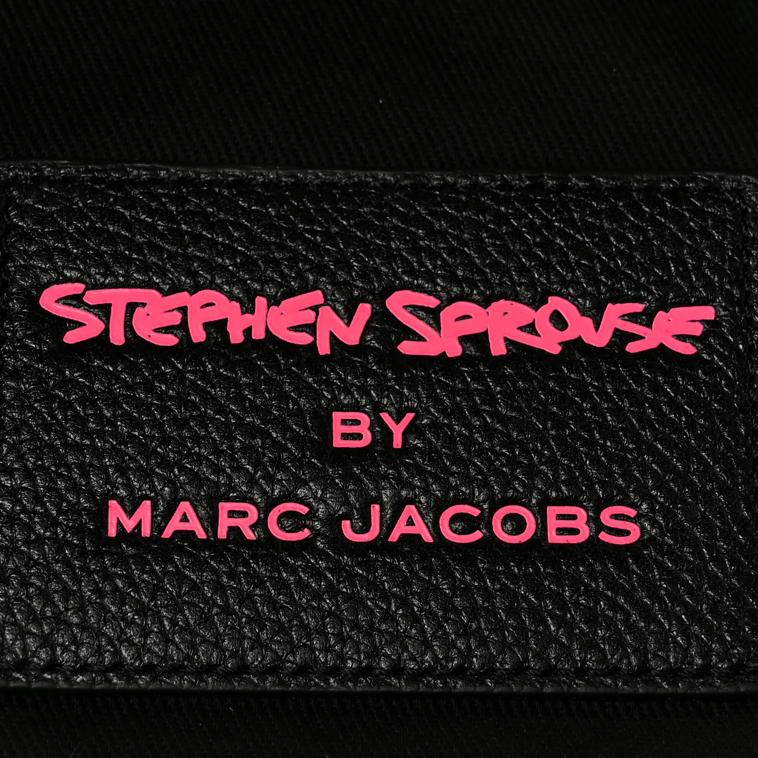 X STEPHEN SPROUSE Grained Calfskin Medium The Tote Bag Pink