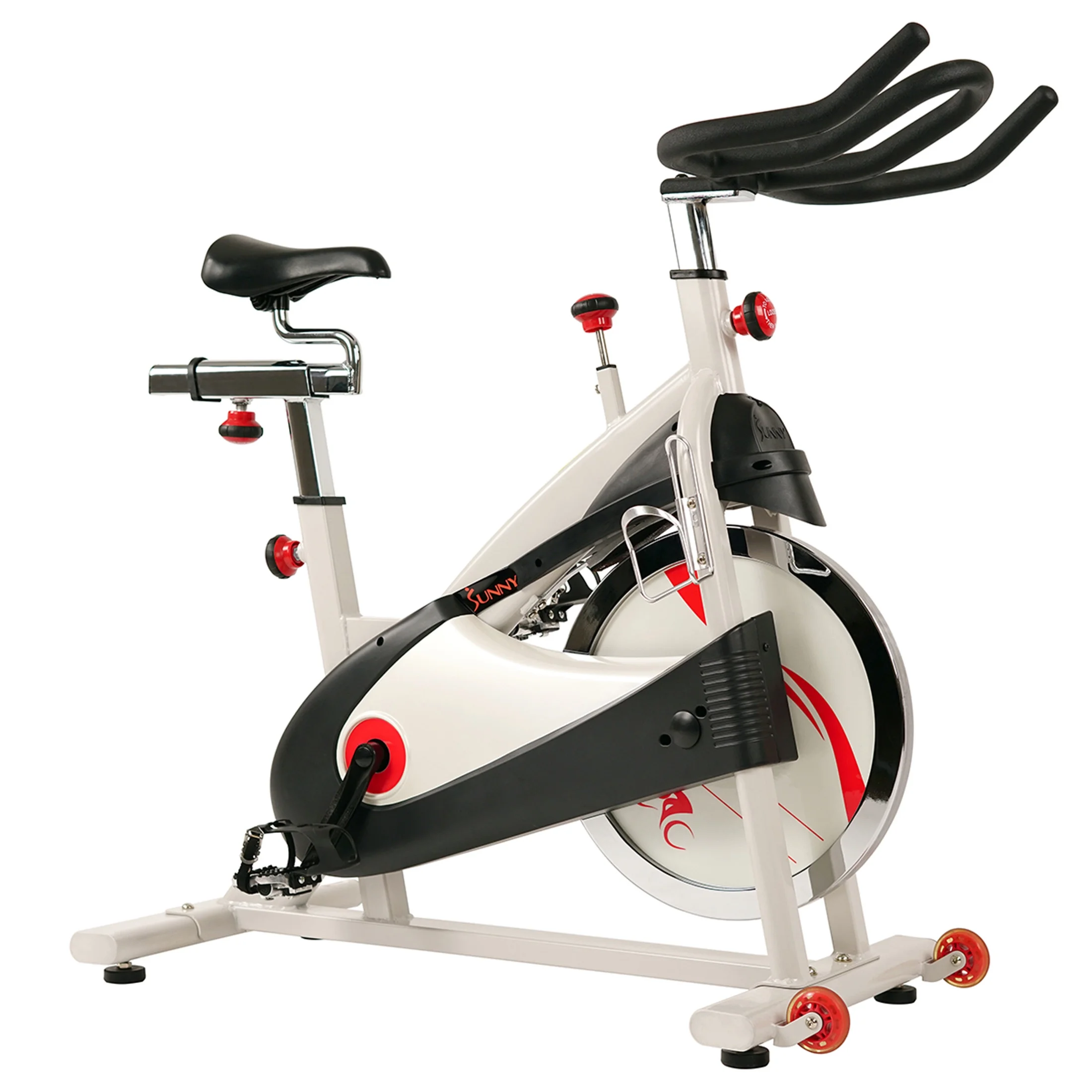 40lb Flywheel Belt Drive Indoor Cycle Bike w/ Clipped Pedals SF-B1509(Belt Drive) - Image 4