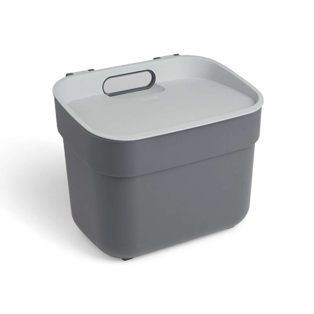 Poubelle de tri grise 5L