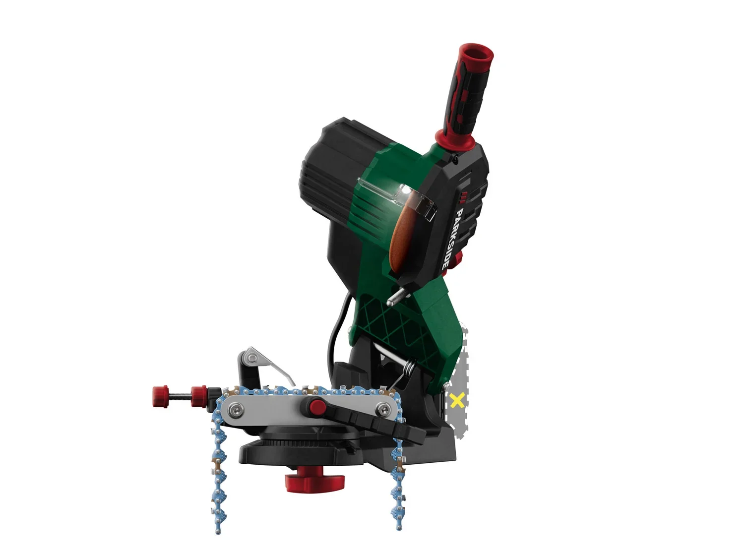 PARKSIDE Affteuse de chane sans fil PSGA 20-Li B2 20 V