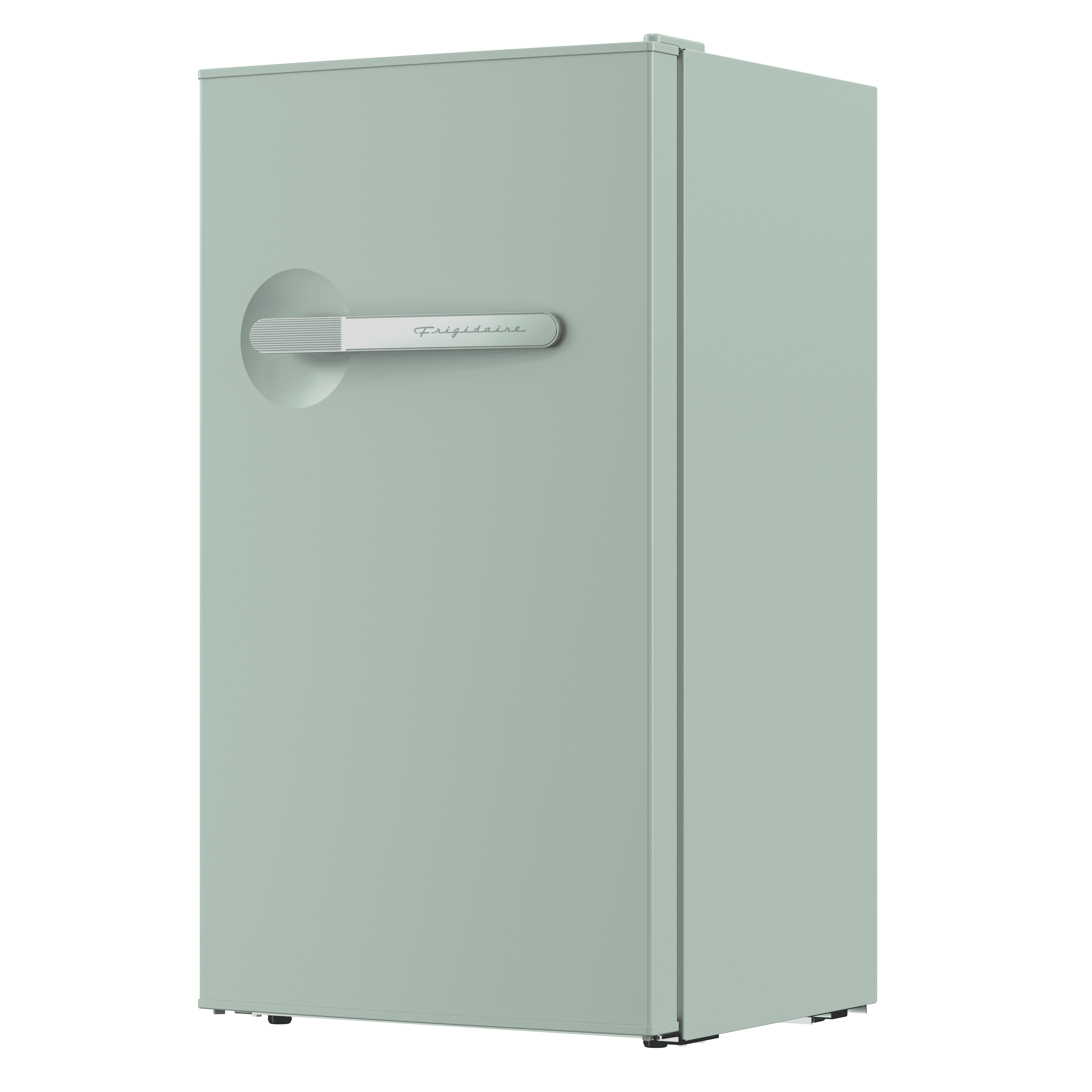 3.1 cu. ft. retro compact fridge built-in side bottle opener W: 18.9" x L: 17.95" X H: 33.27" (Sage)(Green) - Image 2