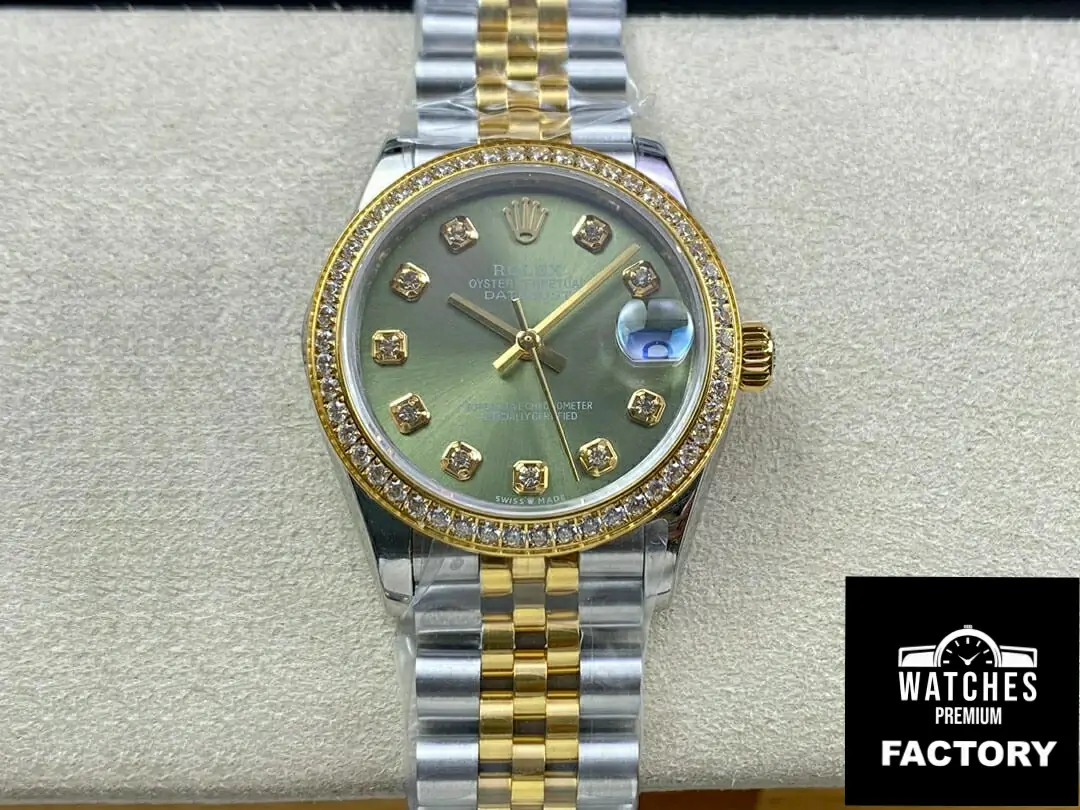 Rolex Datejust M278383RBR-0030 31MM EW Factory Diamond-Set Bezel