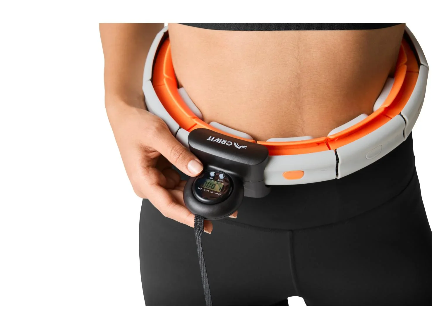 CRIVIT Cerceau hula hoop avec poids
