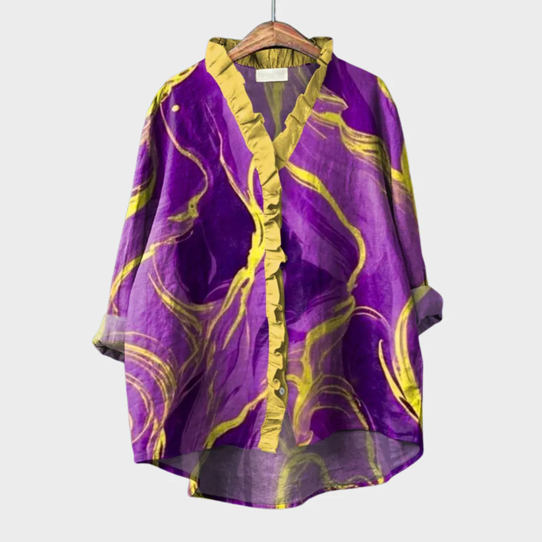 Bonnie | Blouse d'été élégante Linne