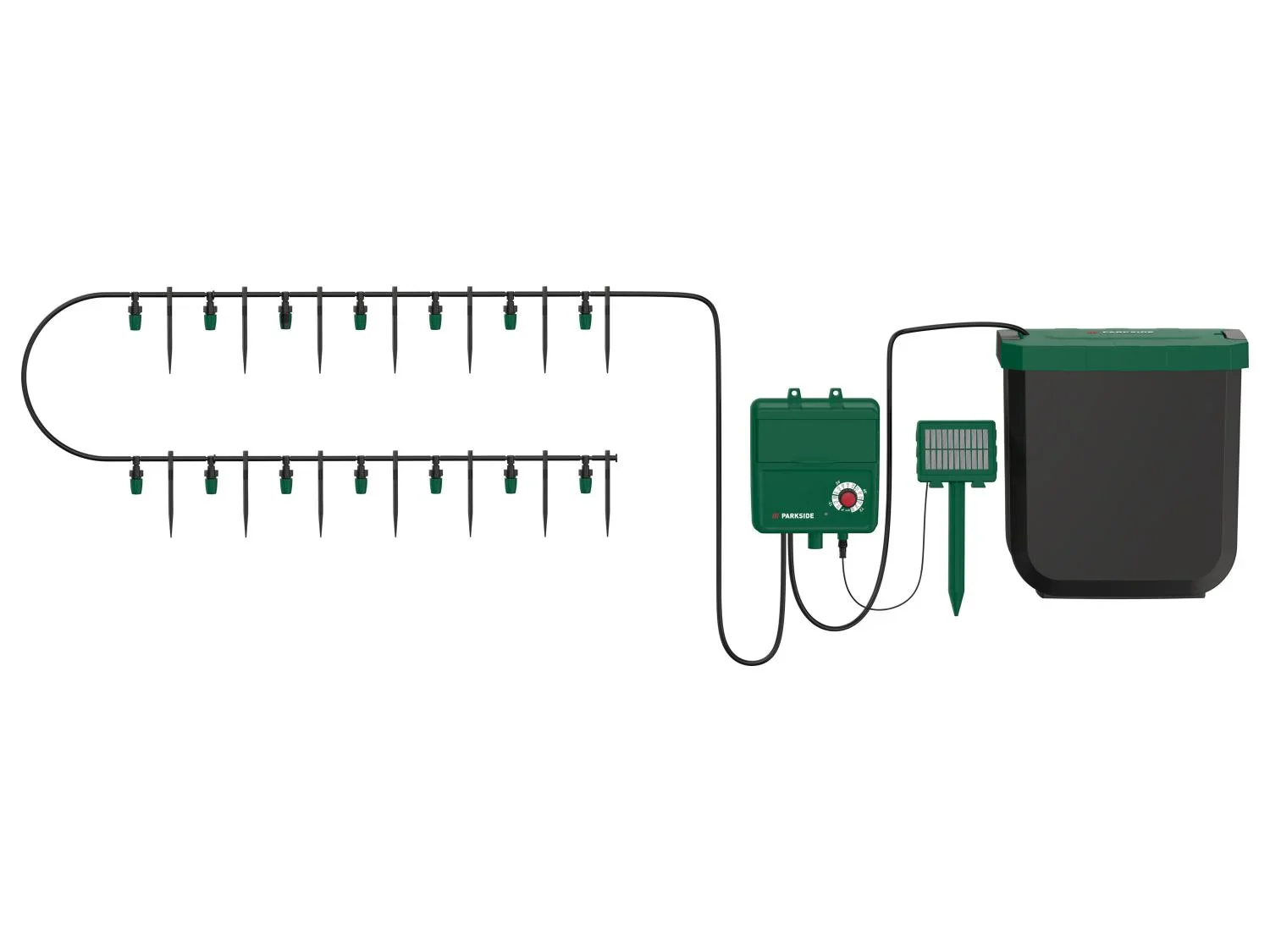 PARKSIDE Set d'arrosage solaire PBSS1 A1