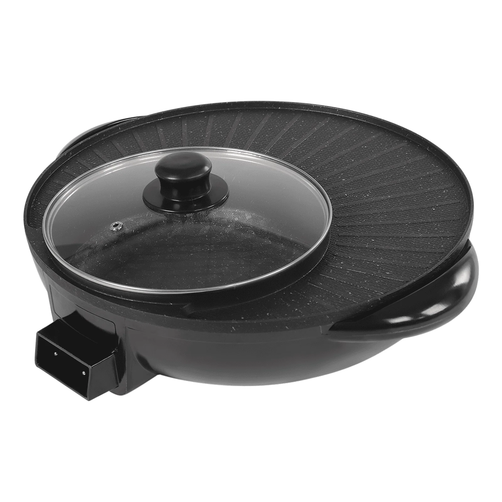 MONIPA Circular Edition Hotpot Grill Combo Indoor BBQ Parties Electric Hot Pot