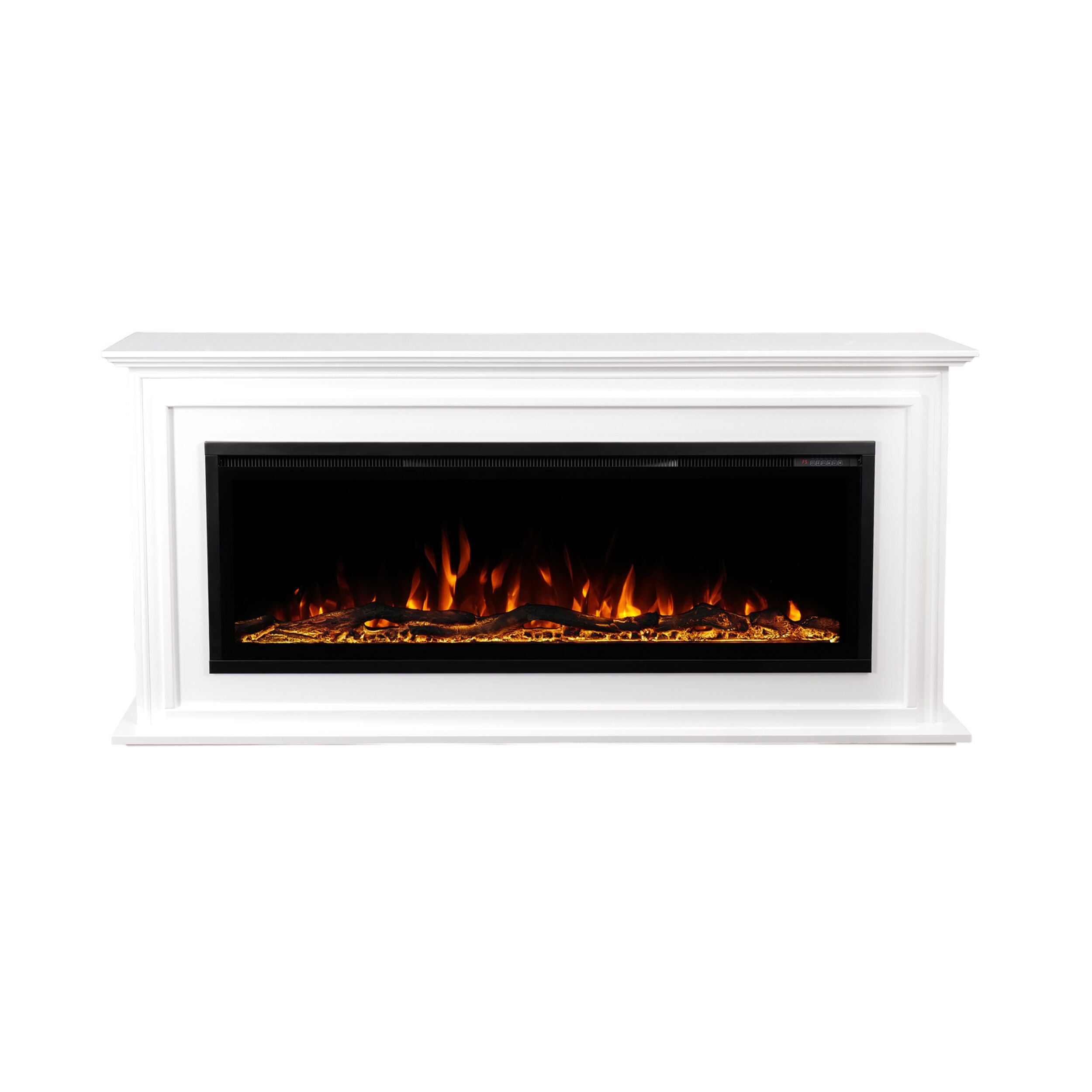 Newport Electric Fireplace 162x25x73cm