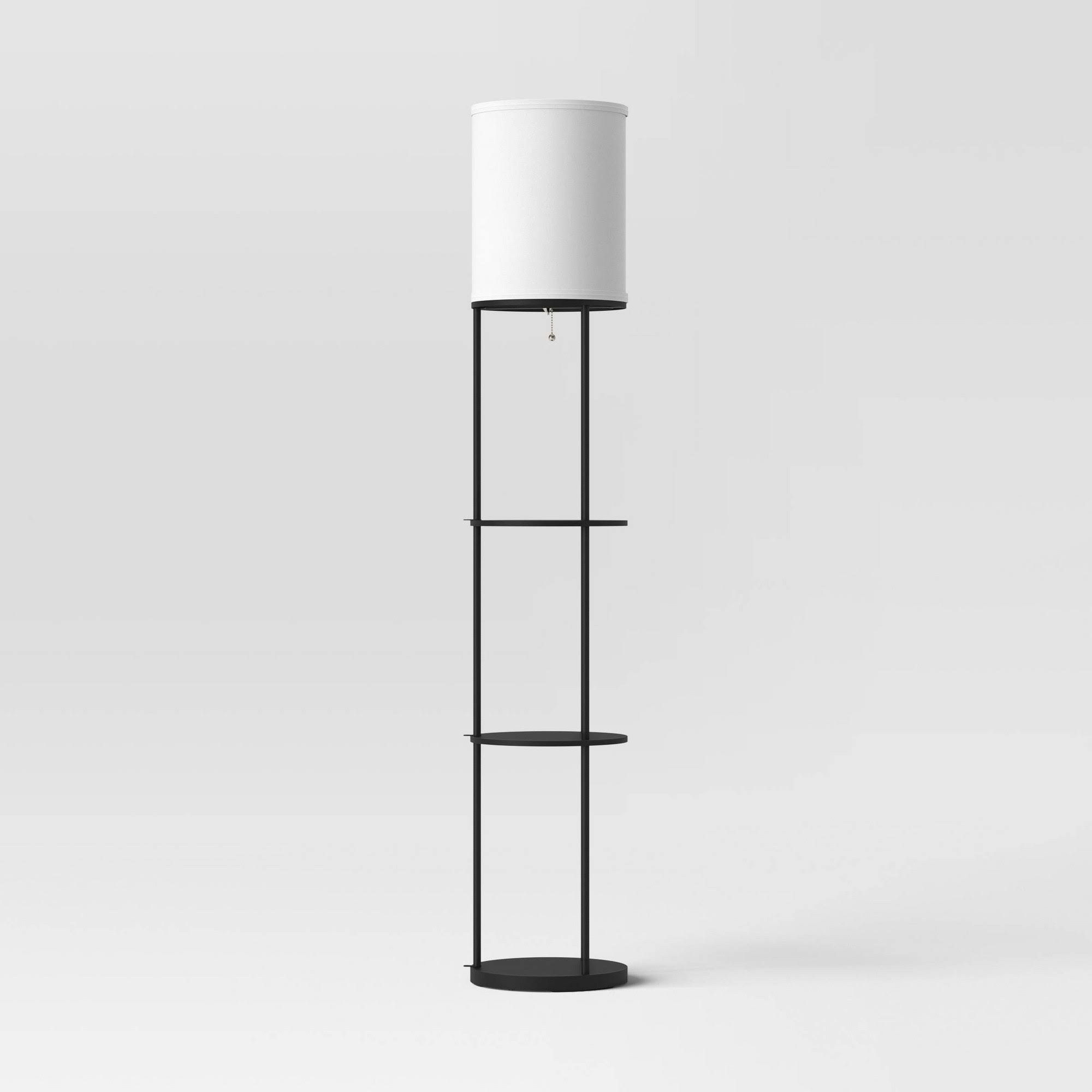 Shelf Lamp Black - Room Essentials