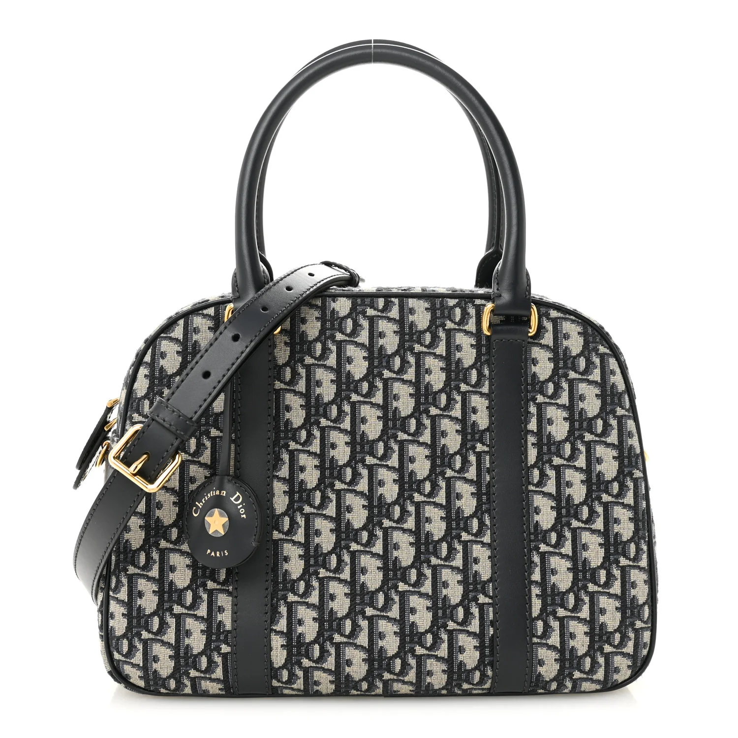 Oblique Large D-Vibe Bowling Bag Navy