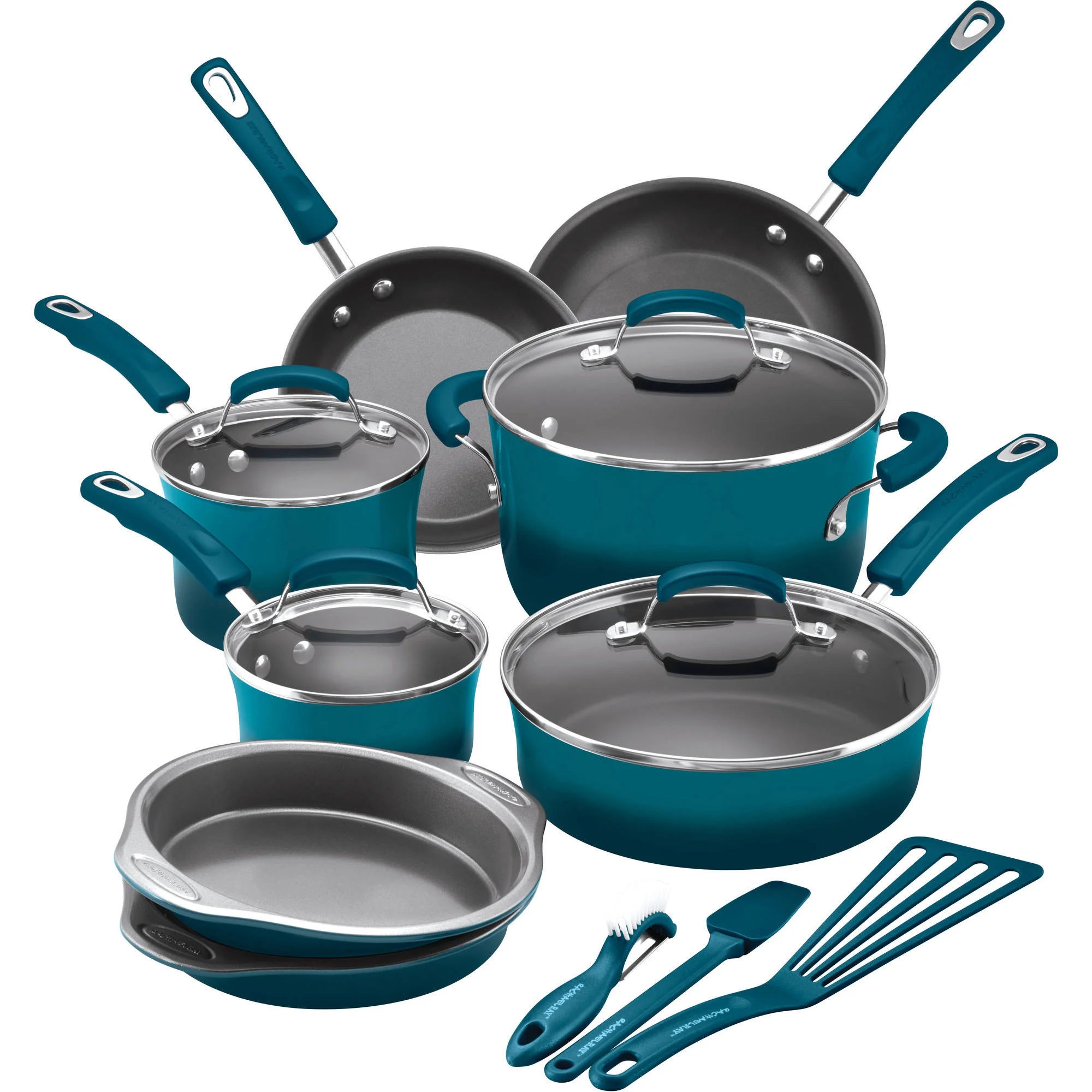15-Piece Nonstick Pots and Pans Set/Cookware Set, Marine Blue(Marine Blue) - Image 7
