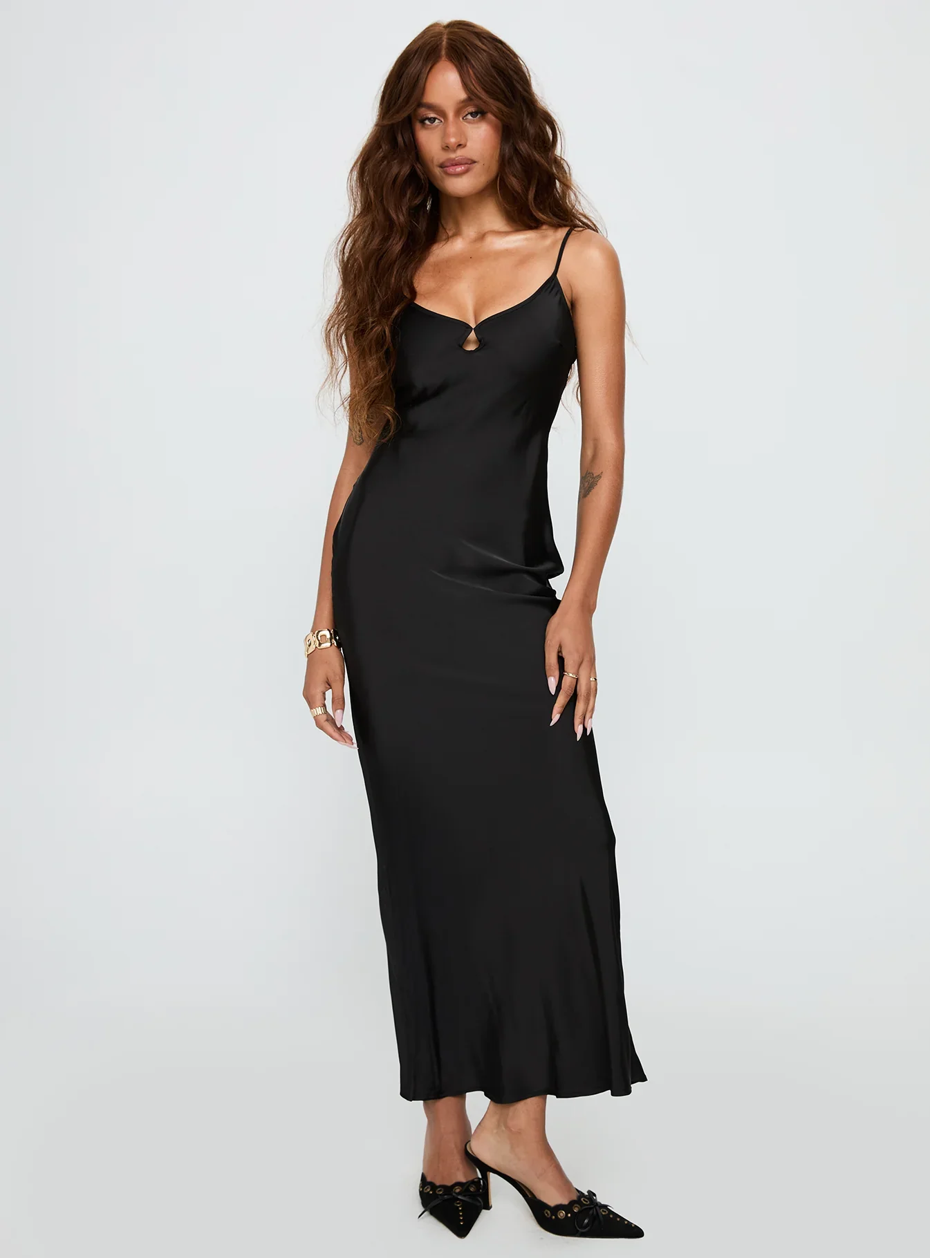 Mind Reader Maxi Dress Black