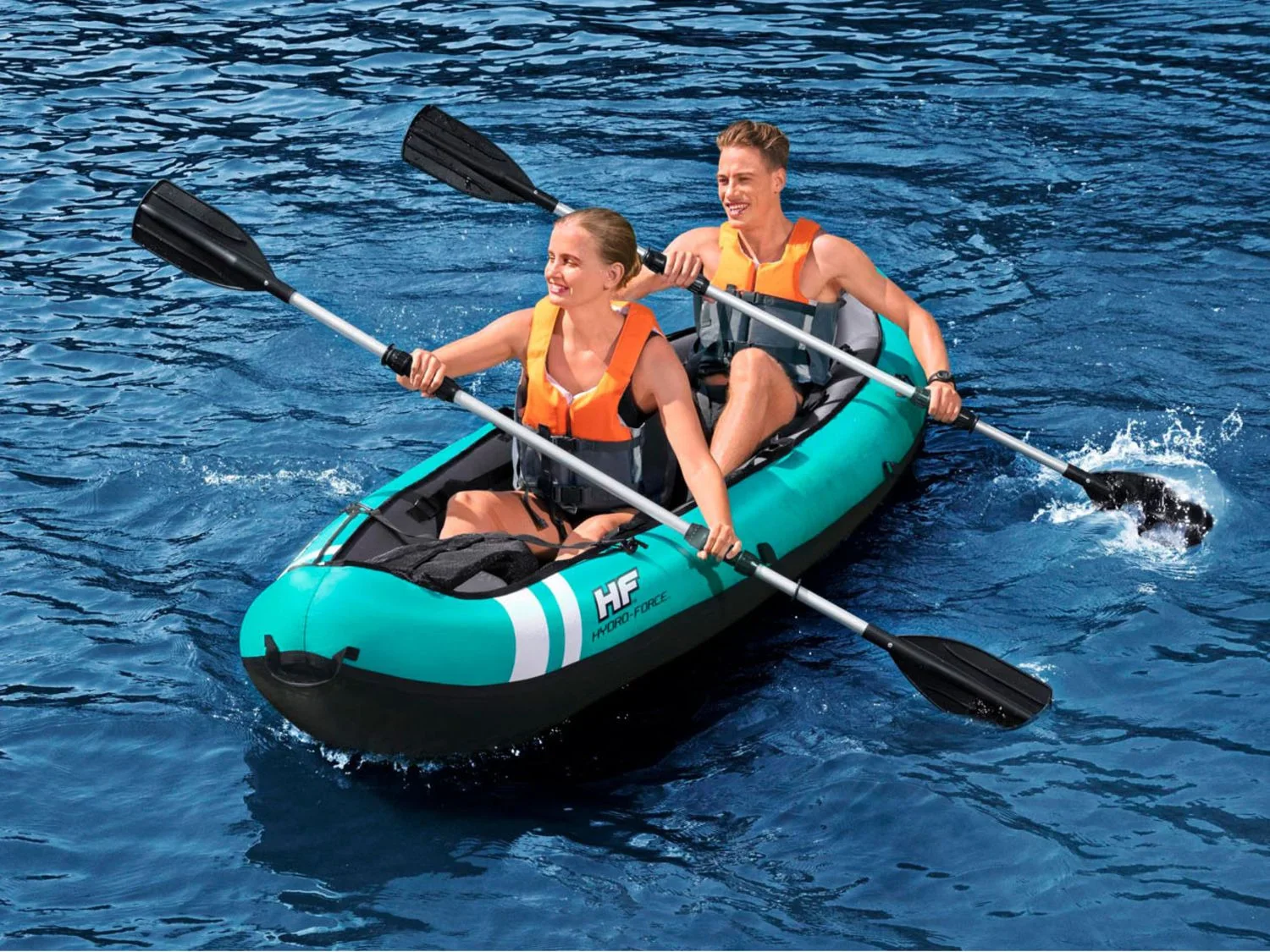 Bestway Ensemble de kayak gonflable, 330 x 94 x 48 cm