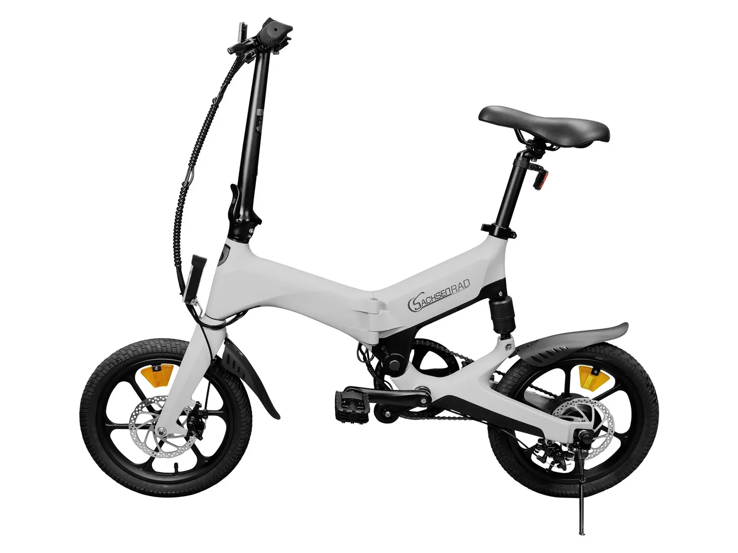 SachsenRad Vlo lectrique pliable E-Folding Race Bike F12, 16 pouces