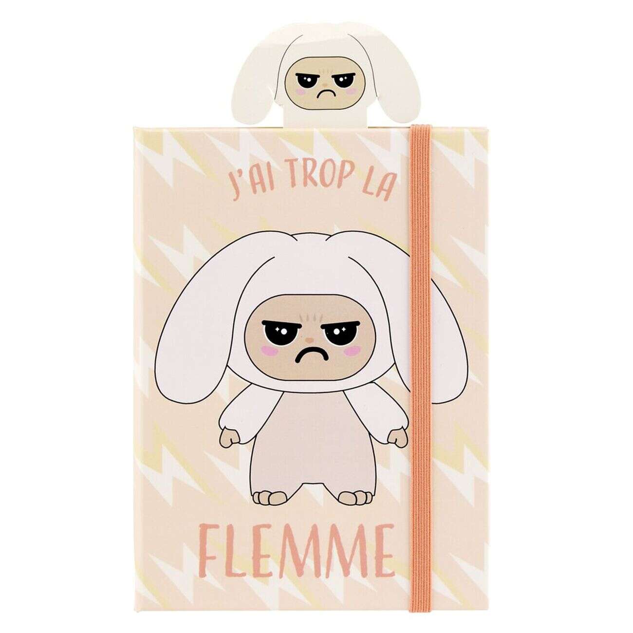 Carnet en papier A6 Gromimis J'ai trop la flemme 11x15cm