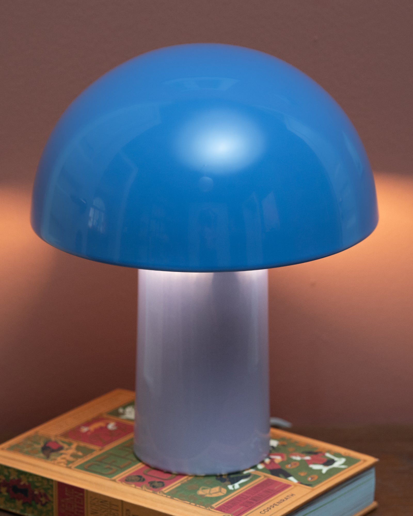 COGUMELO - CERAMIC LAMP CORNFLOWER PURPLE