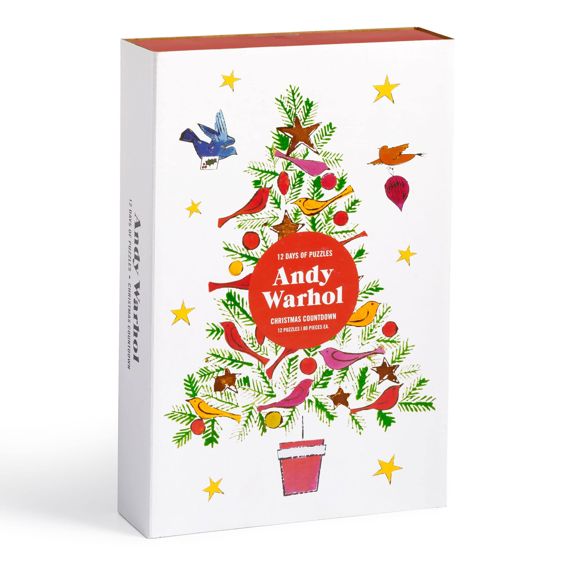 Andy Warhol 12 Days of Puzzles Christmas Countdown [Book]