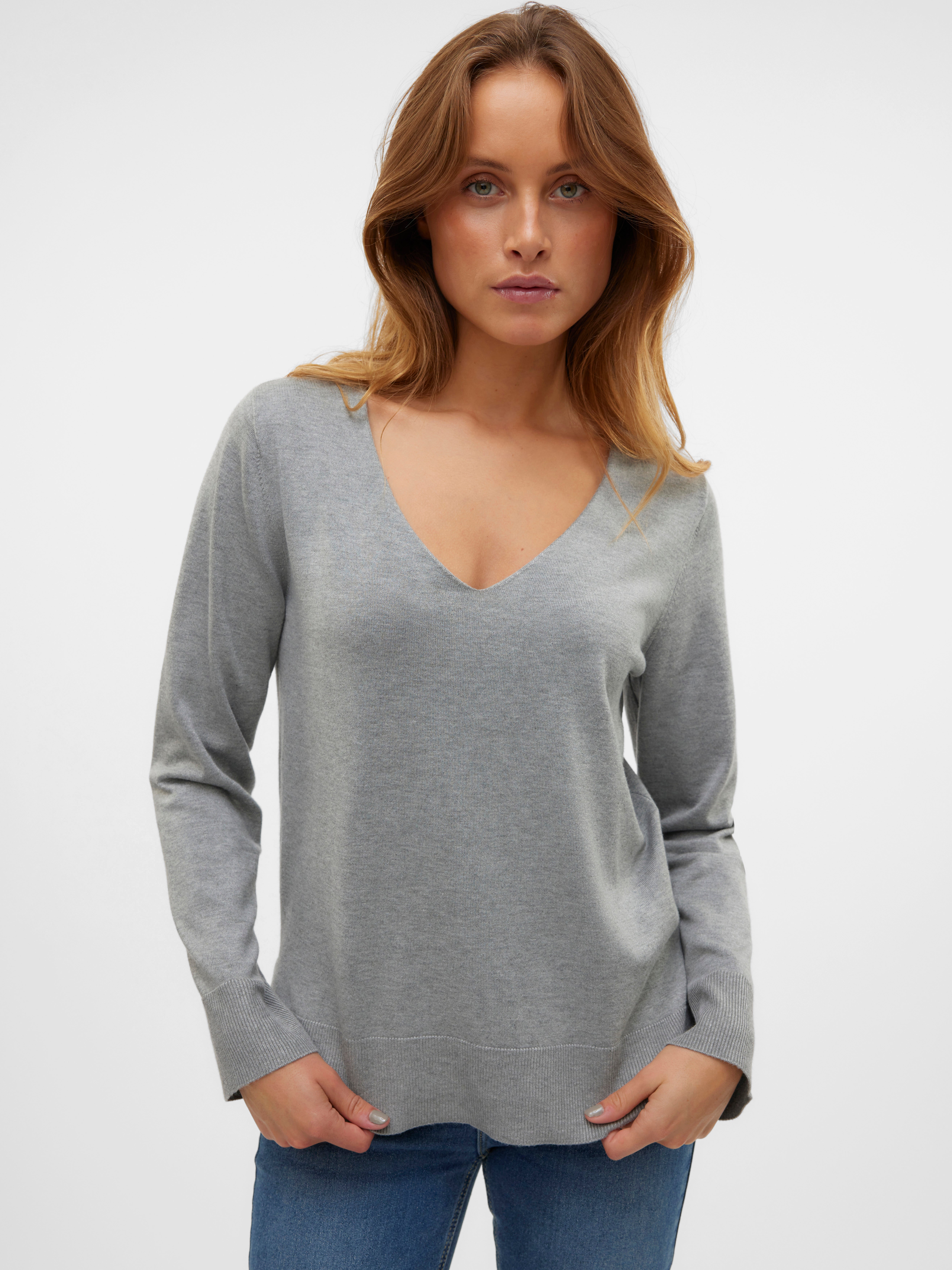 VERO MODA® VMSILJE Knitted pullover