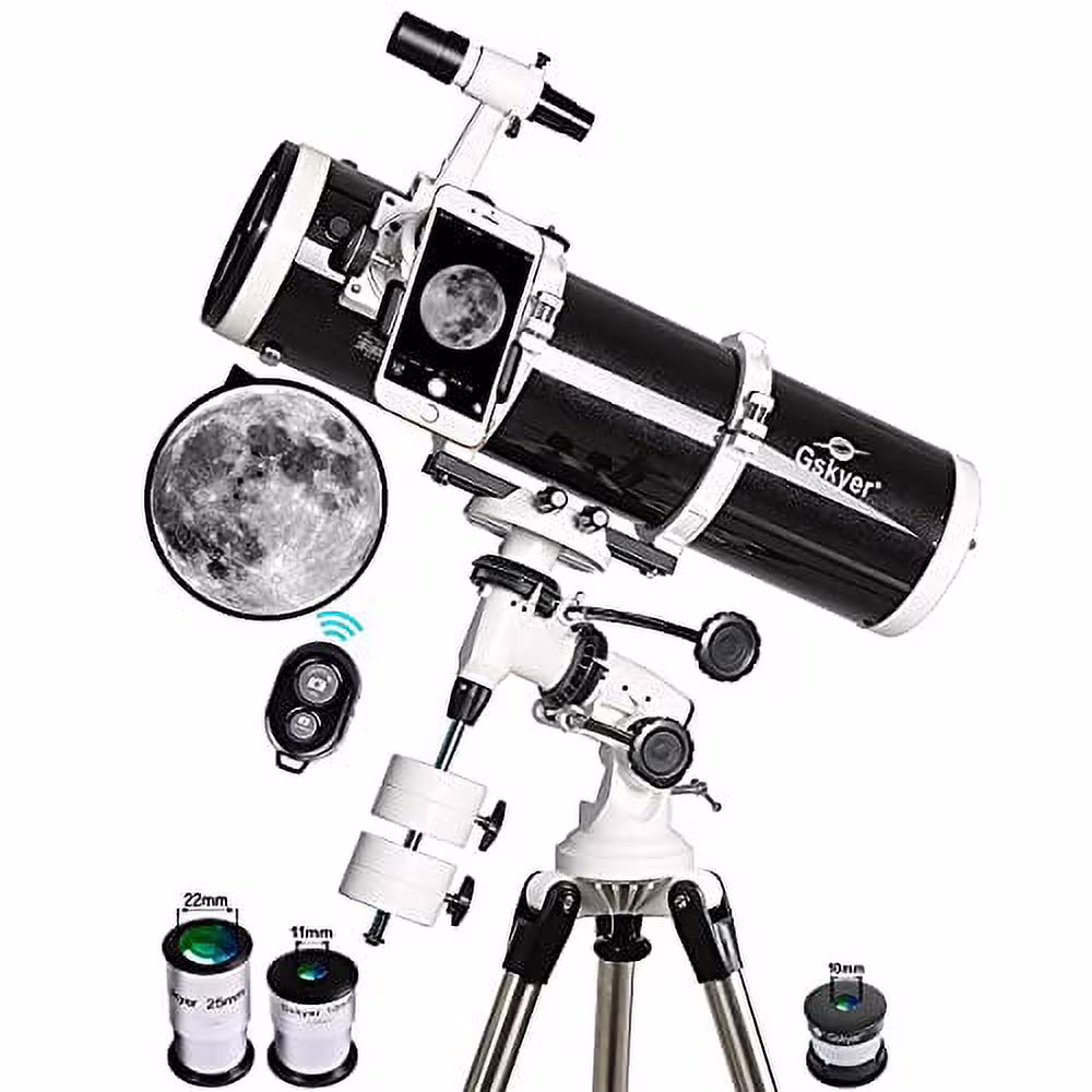 Telescope, Gskyer 130EQ Professional Astronomical Reflector Telescope, German Technology Scope, EQ - 130 (EQ - 130)