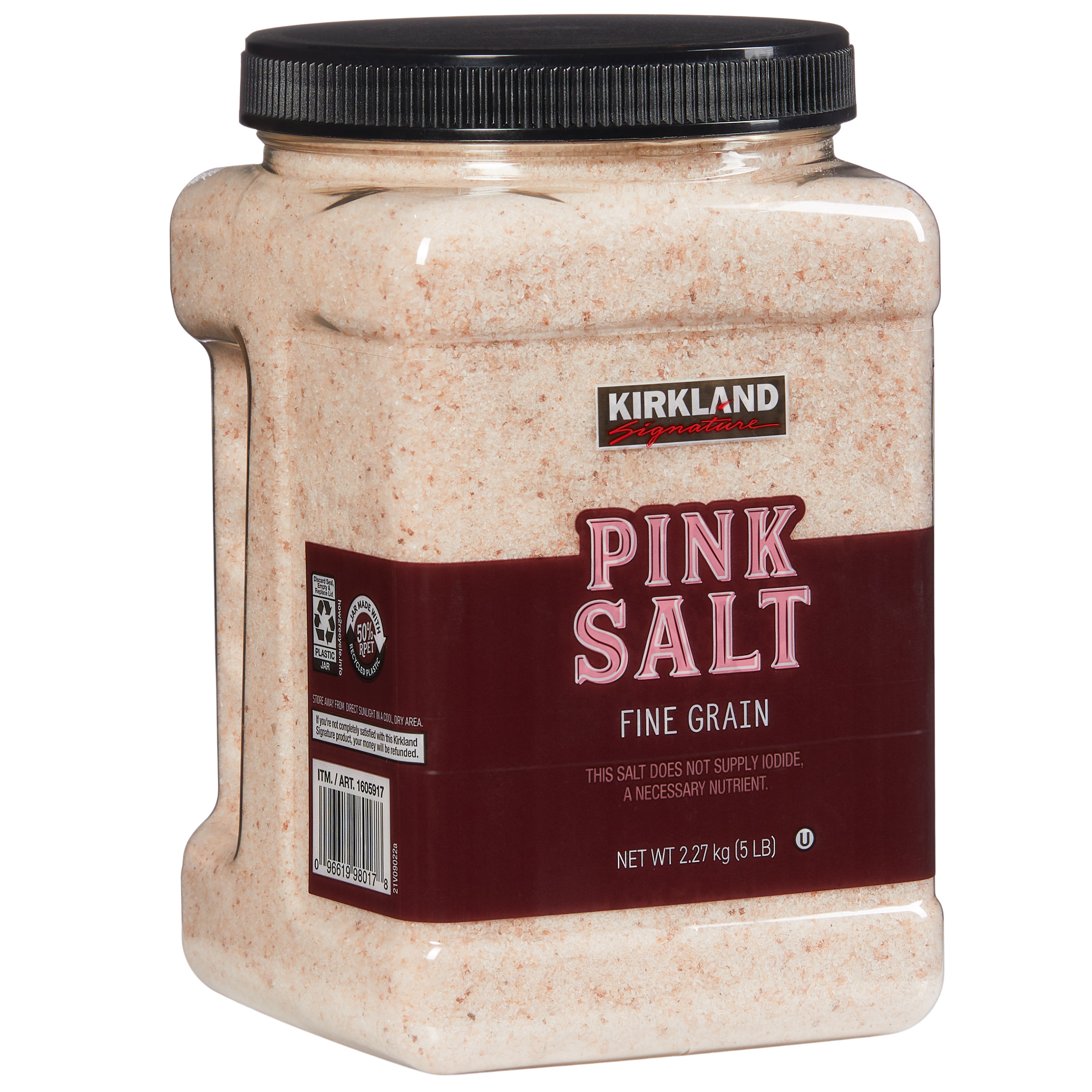 Kirkland Signature, Pink Salt, Fine Grain, 5 lb