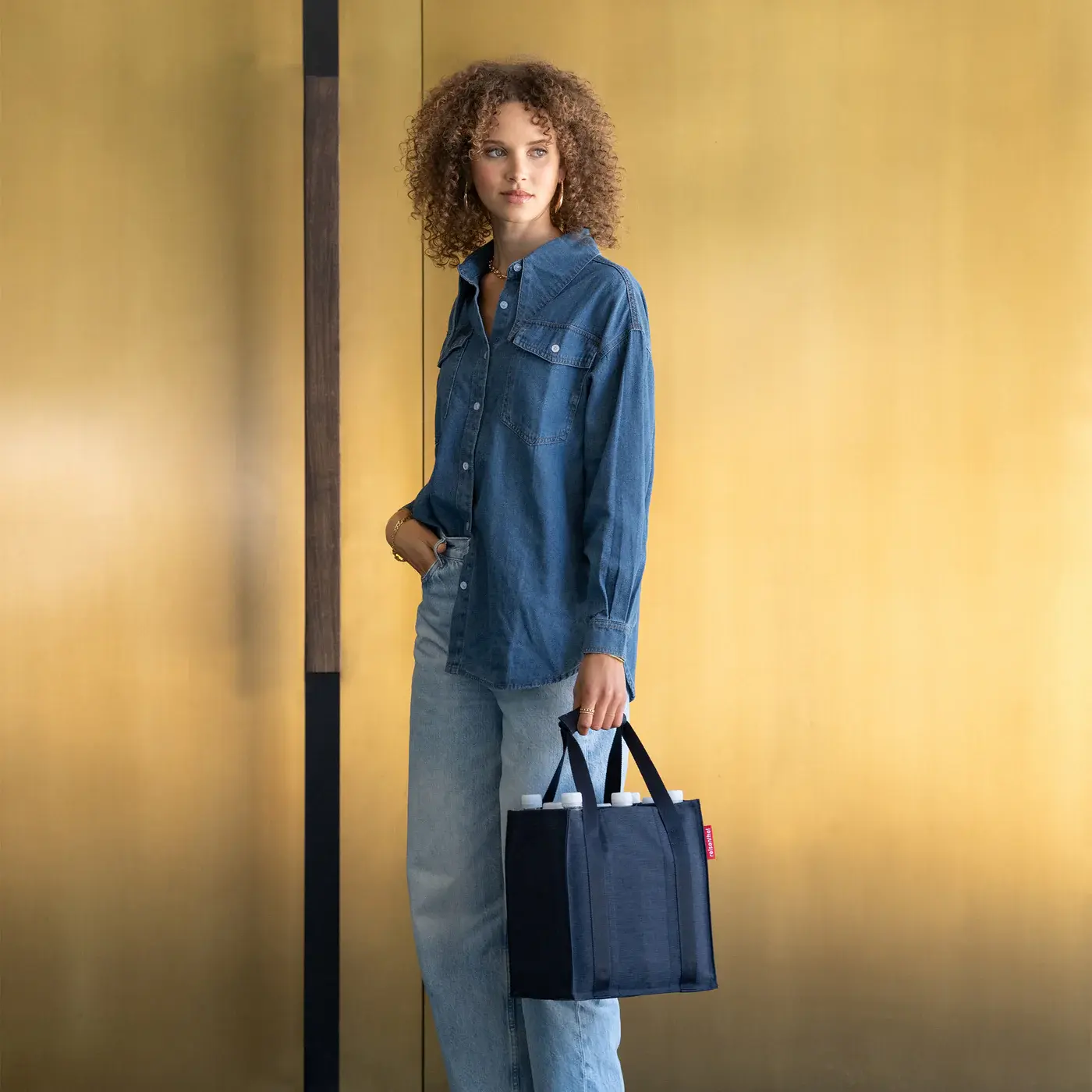 bottlebag twist navy