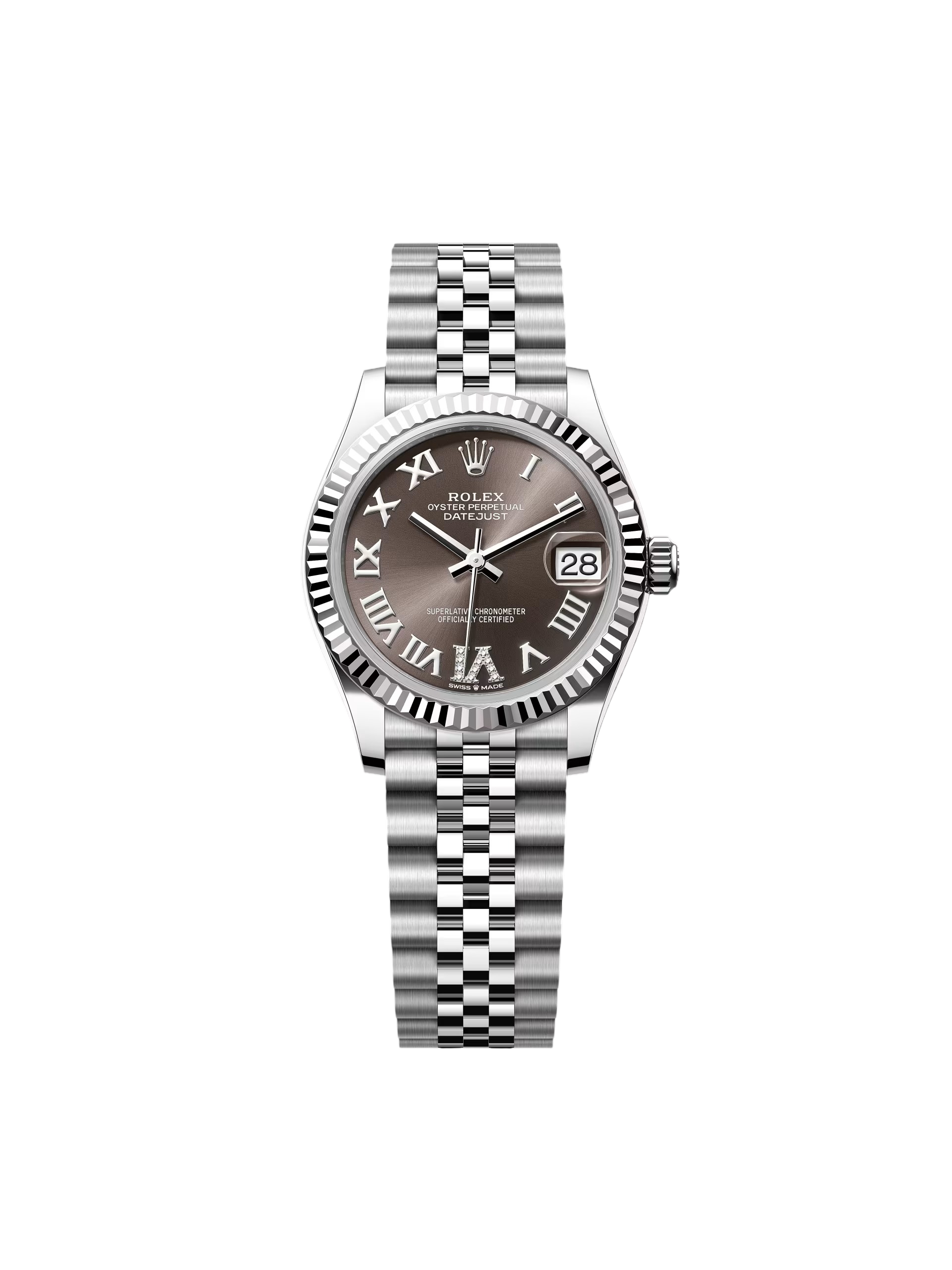【Super Clone】RLX Datejust m278274-0027/0028 Dark Grey 31mm Dial Oyster Watch