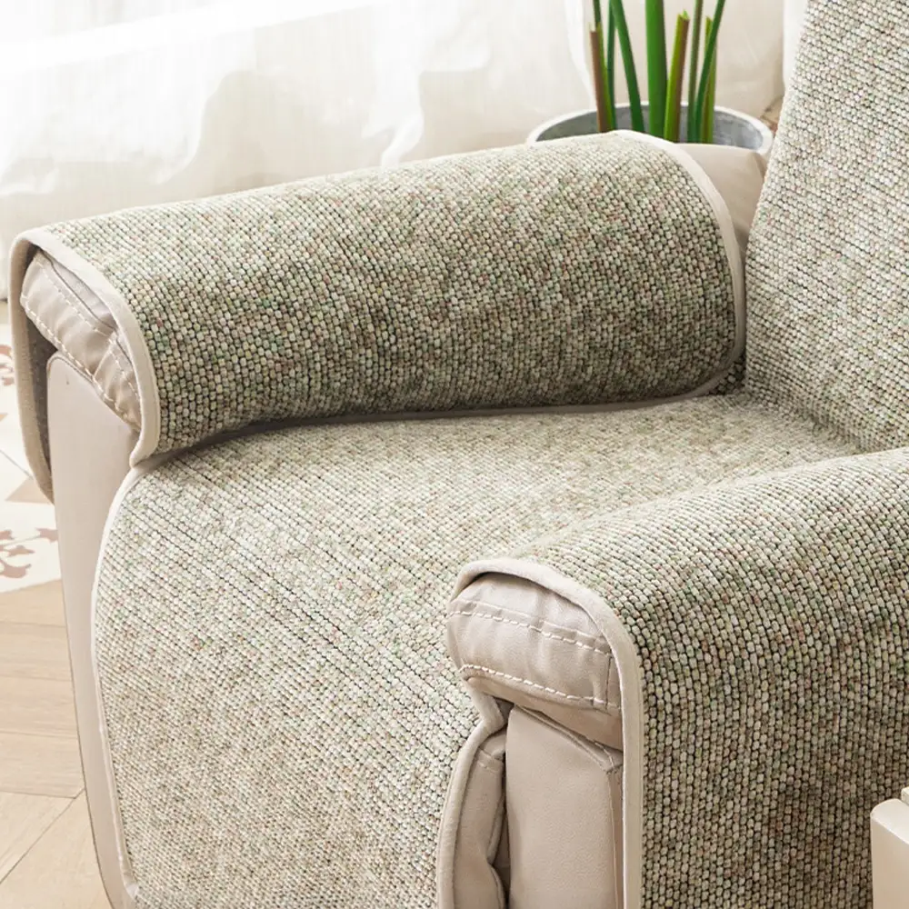 Jacquard Chenille Anti-Scratch Non-Slip Recliner Couch Cover - Chic