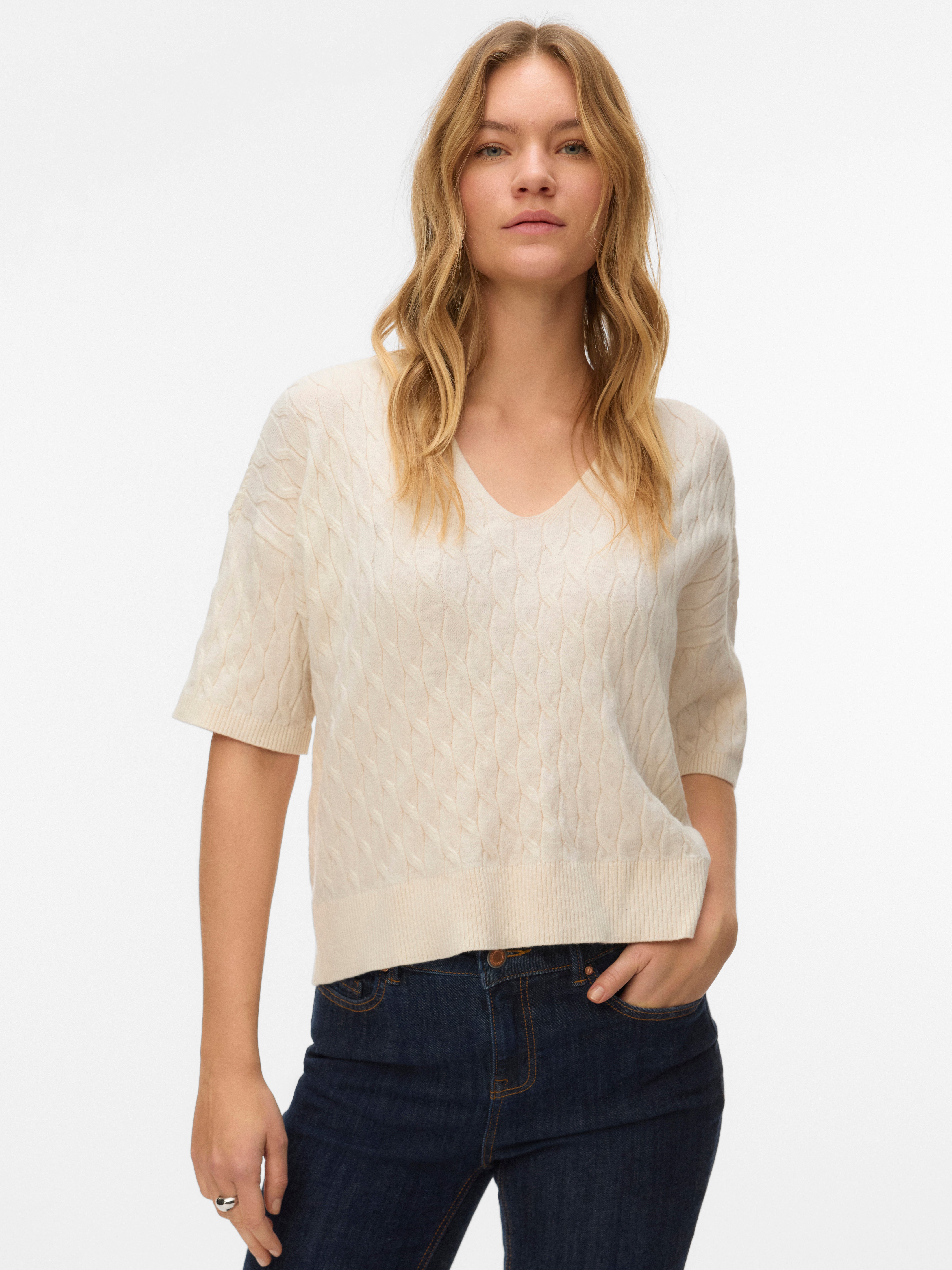 VERO MODA® VMFANTASTIC Knitted T-shirt