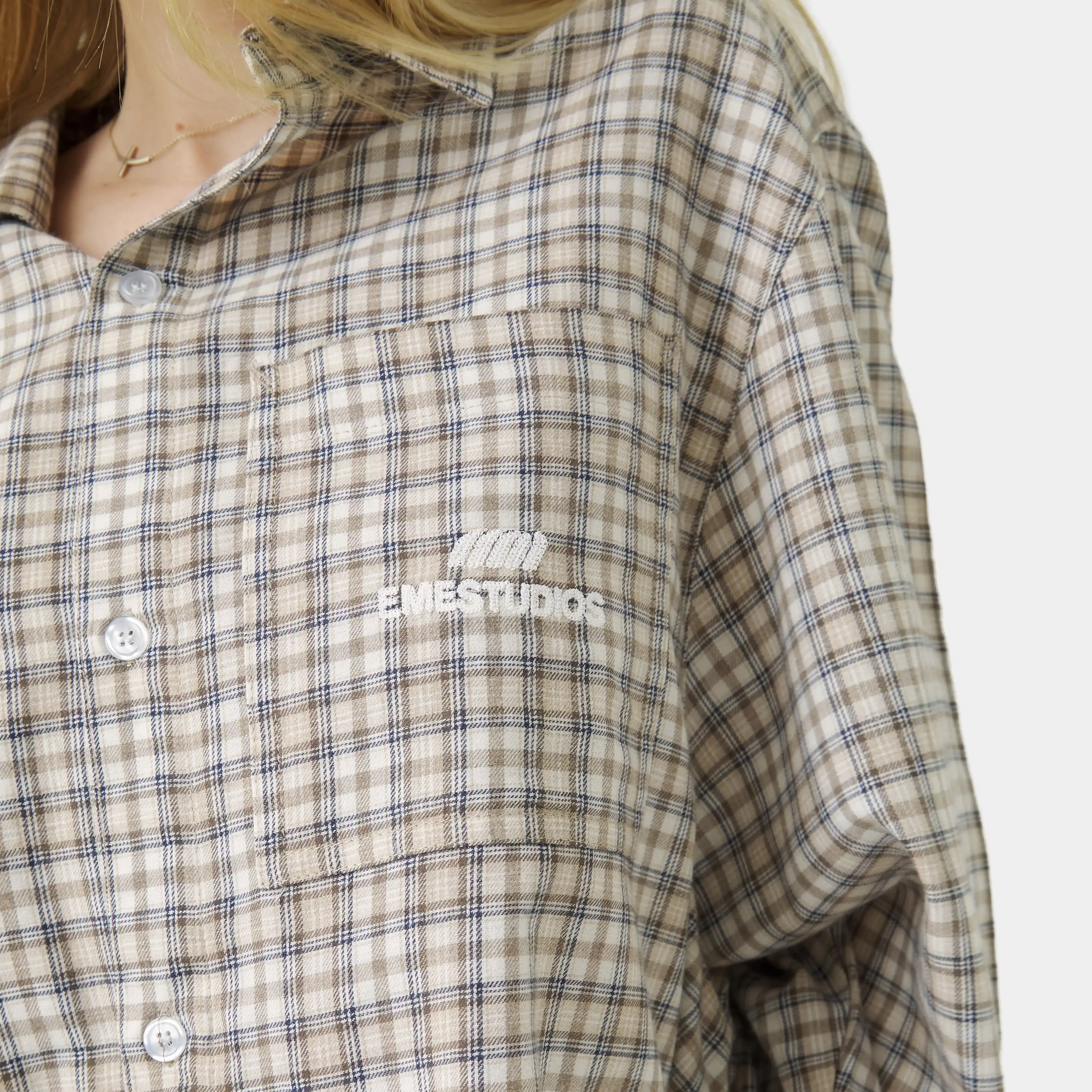 Ivy Off Sand Boxy Shirt