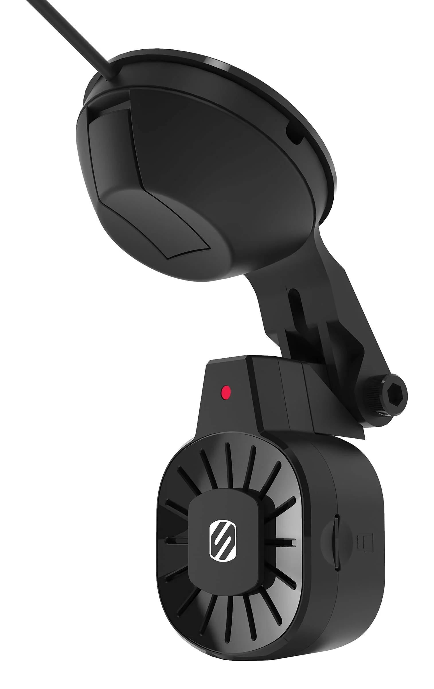 Scosche NEXC11032W SP1 Full HD Smart Windshield Mount Car Dash Cam Powered by Nexar Black Image 4