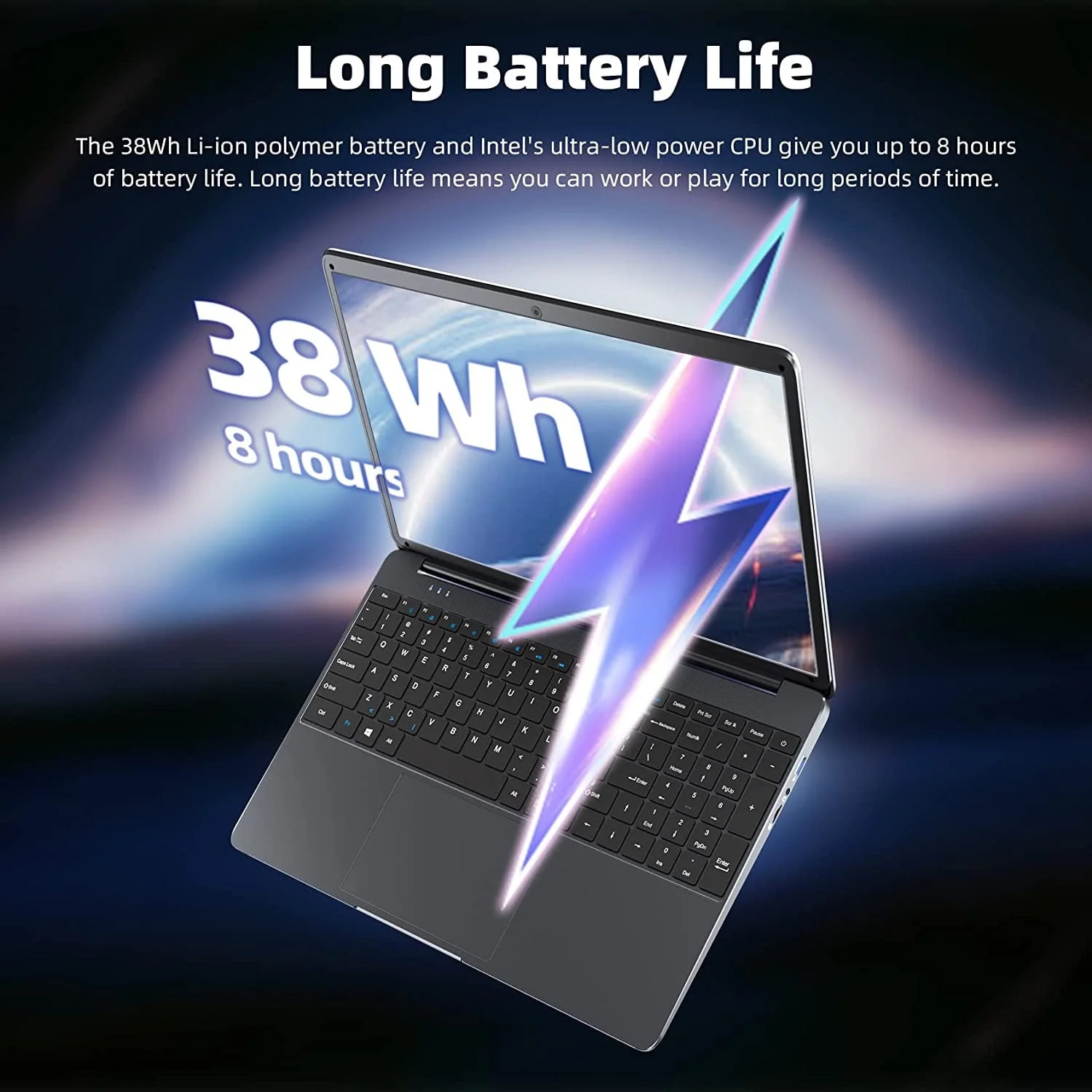 SGIN 15.6 in Laptop 12GB DDR4 512GB SSD Windows 11 with Intel Celeron N5095A Full HD 1920x1080