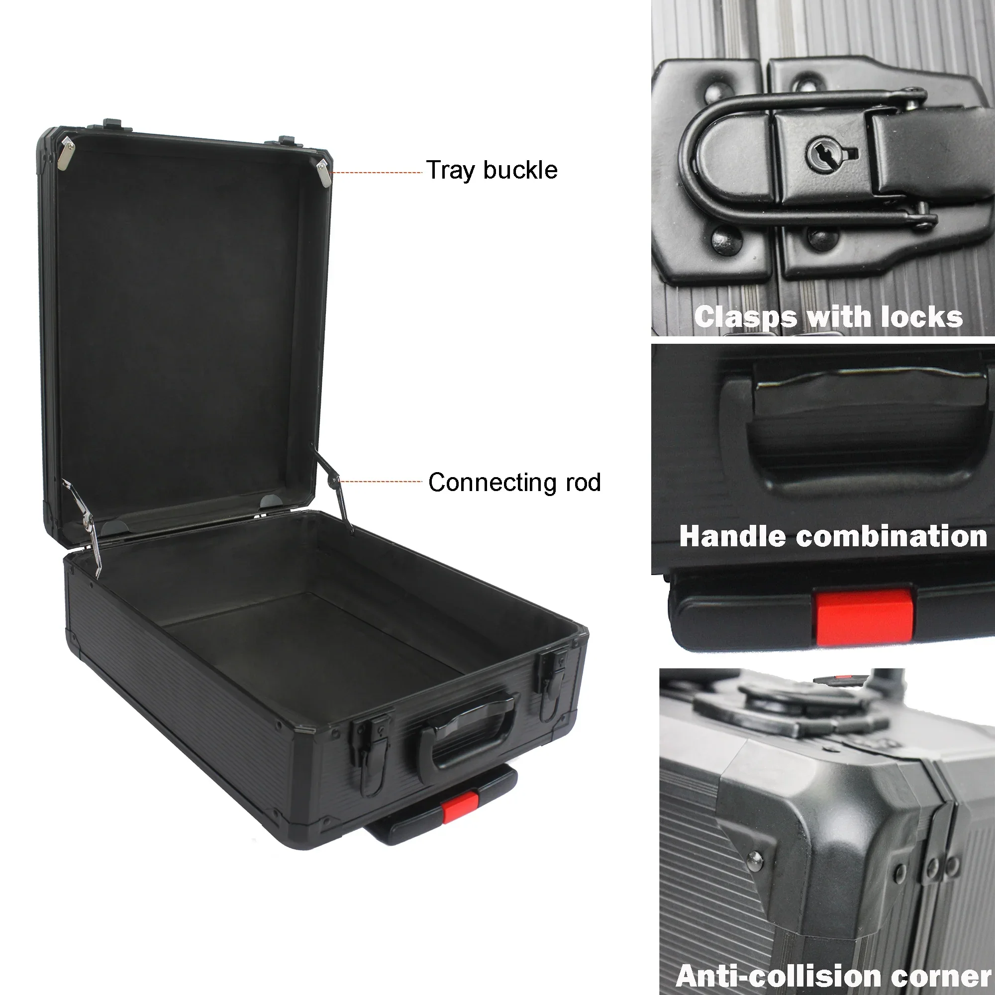 799 Pieces Professional Mechanics Hand Tool Set, Mobile Tool box on Wheels W/Ratchets&Socket, Screwdriver, Tongs, 4-layer Tool Case & Tool Kit, Silver