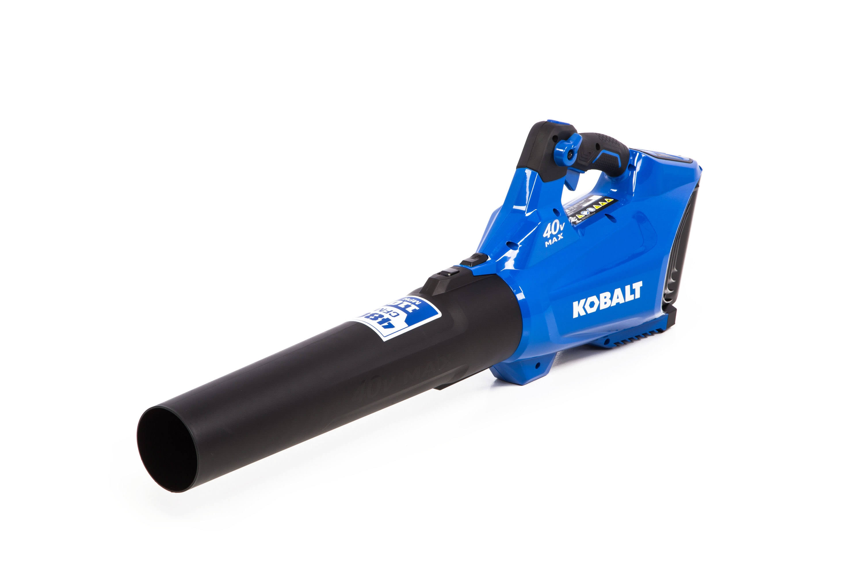 Kobalt 40-Volt Lithium Ion (Li-Ion) 480-CFM 110-MPH Medium-Duty Baretool Cordless Electric Leaf Blower (Tool Only -