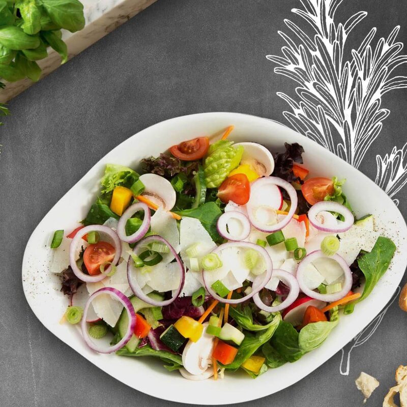 Vapiano salatbolle 78 cl 2 stk