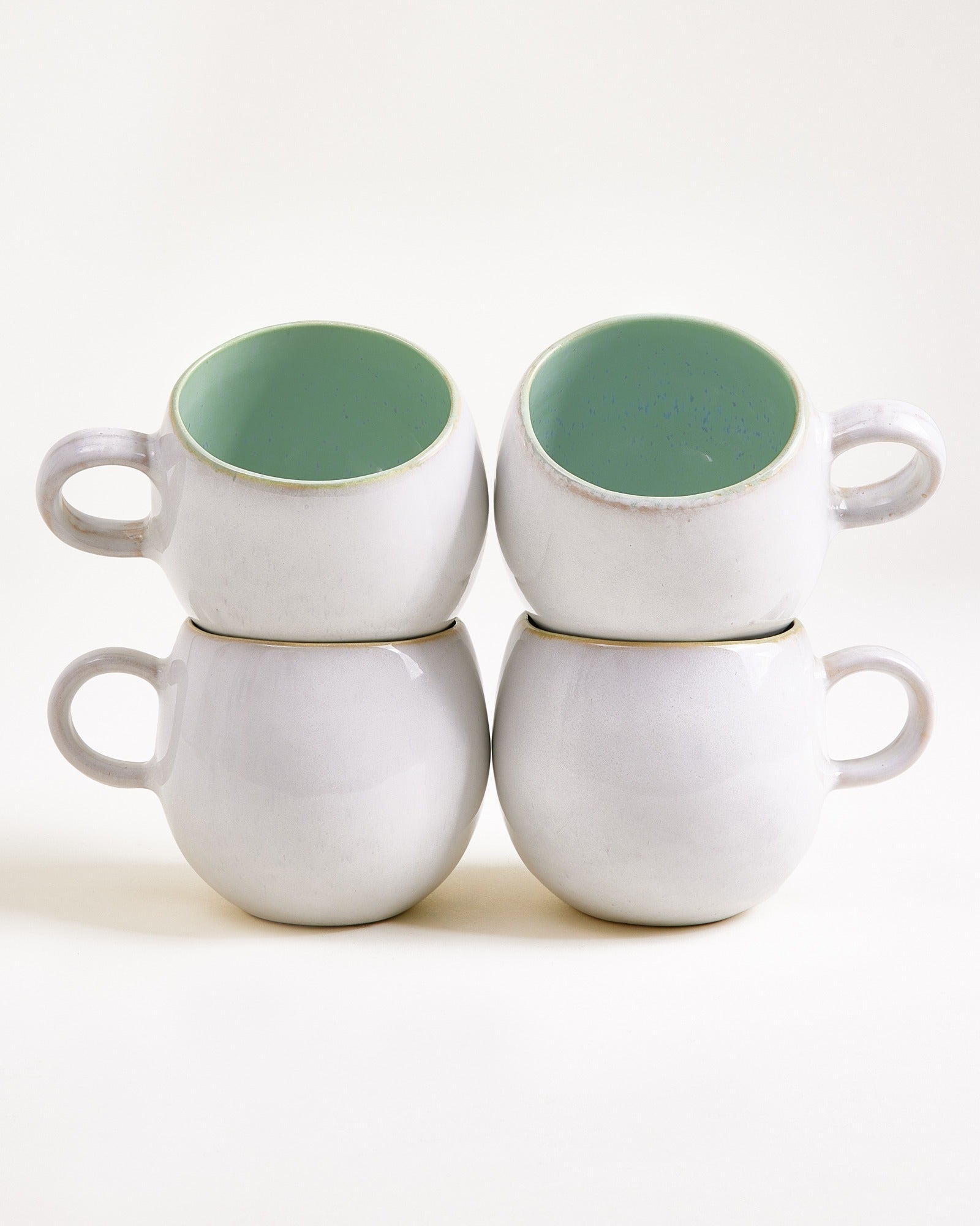 AREIA - LARGE MUG MINT SET OF 4