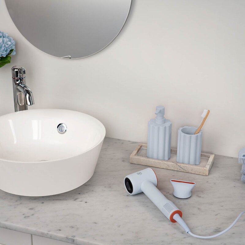 Blumia hårføner 1300 W Dawn lyseblå