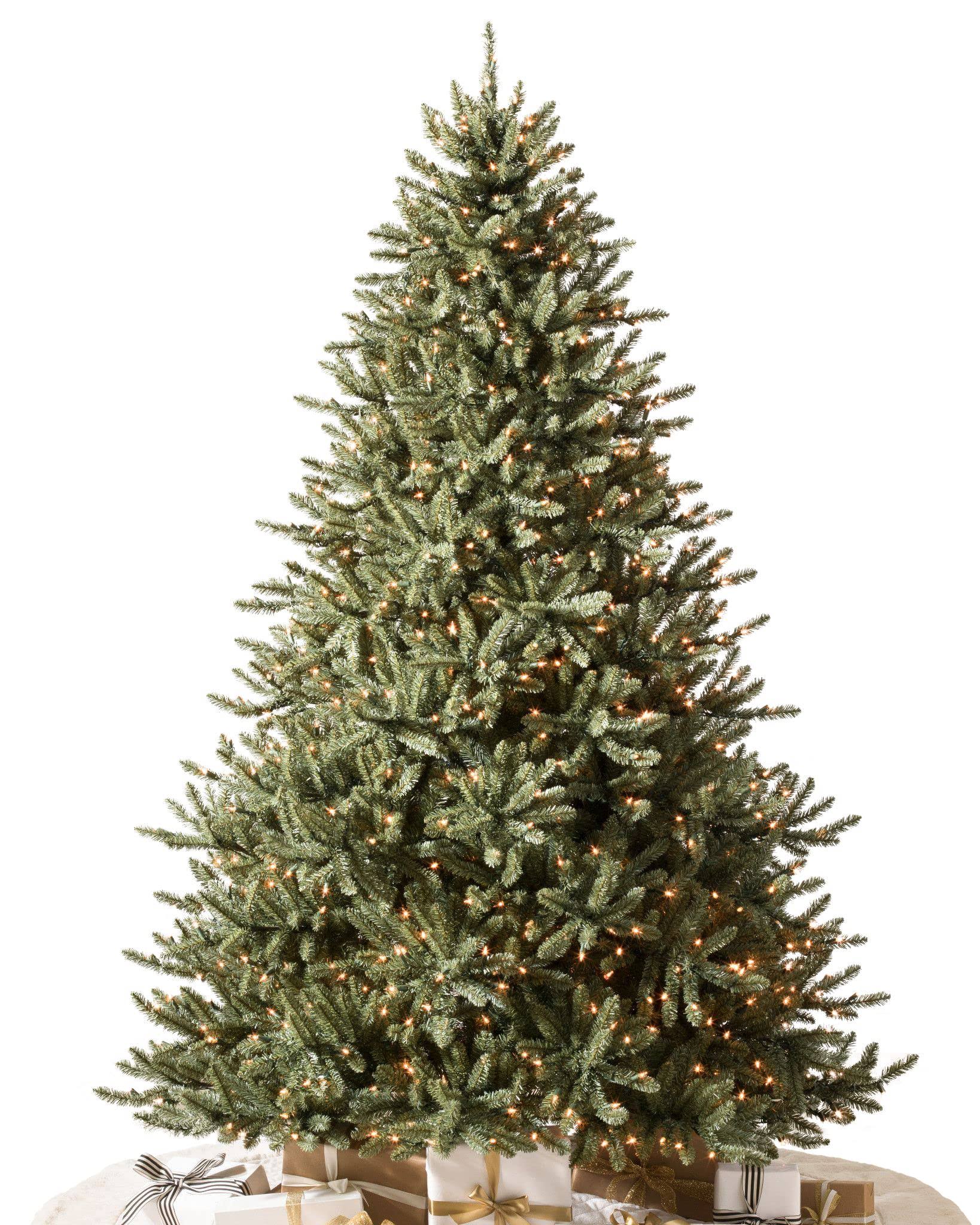 Balsam Hill Classic Blue Spruce Artificial Christmas Tree - LED Clear - Size 6.5 ft