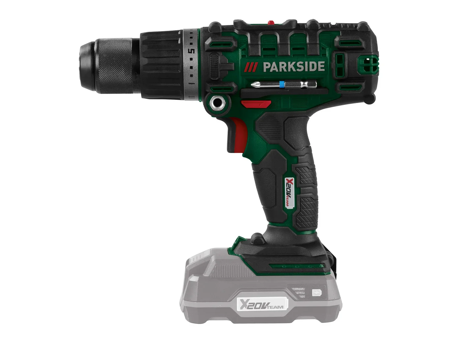 PARKSIDE Perceuse-visseuse  percussion sans fil 3-en-1 PSBSA 20-Li D4, 20 V