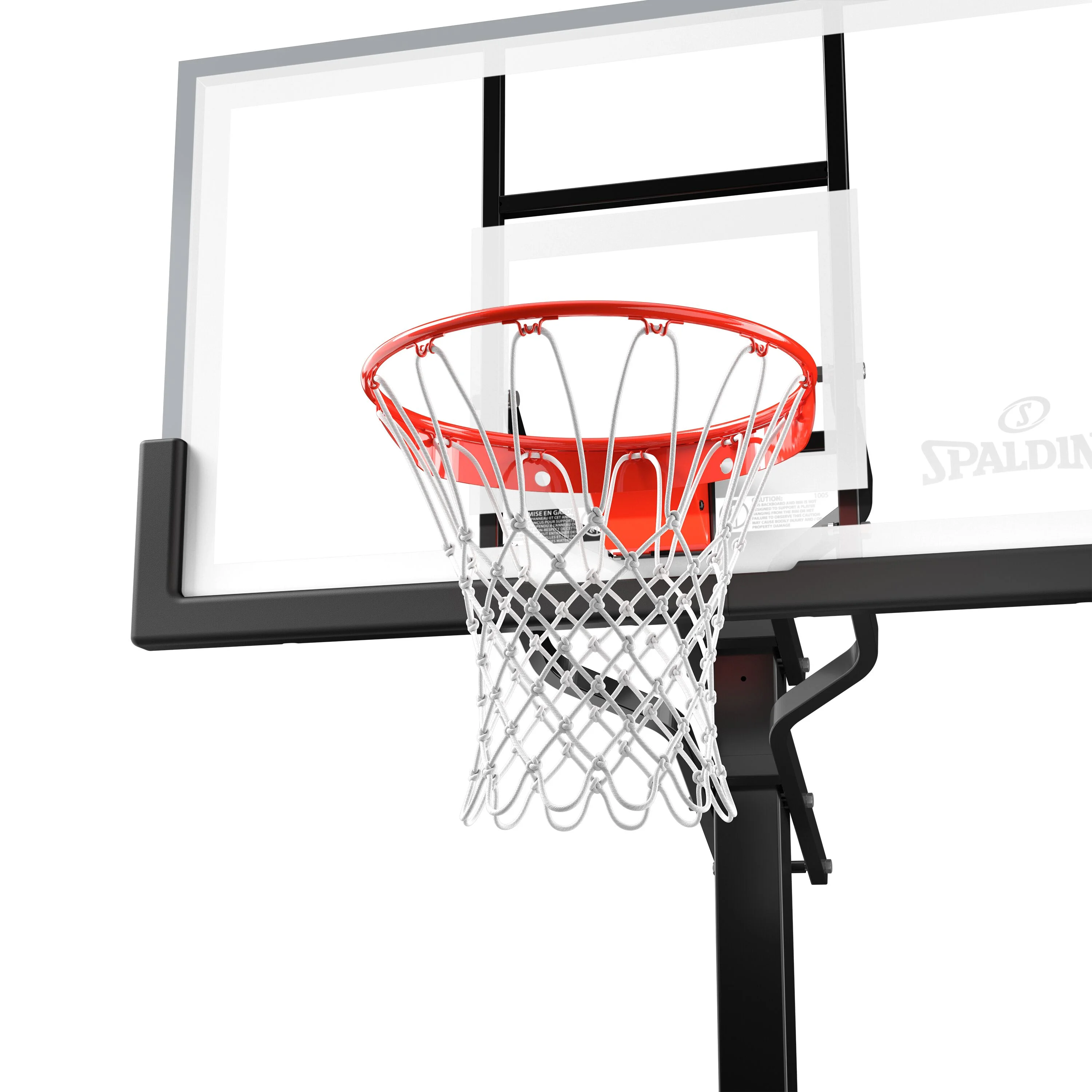 Ultimate Hybrid® 54 In., Glass Portable Basketball Hoop System - Image 5
