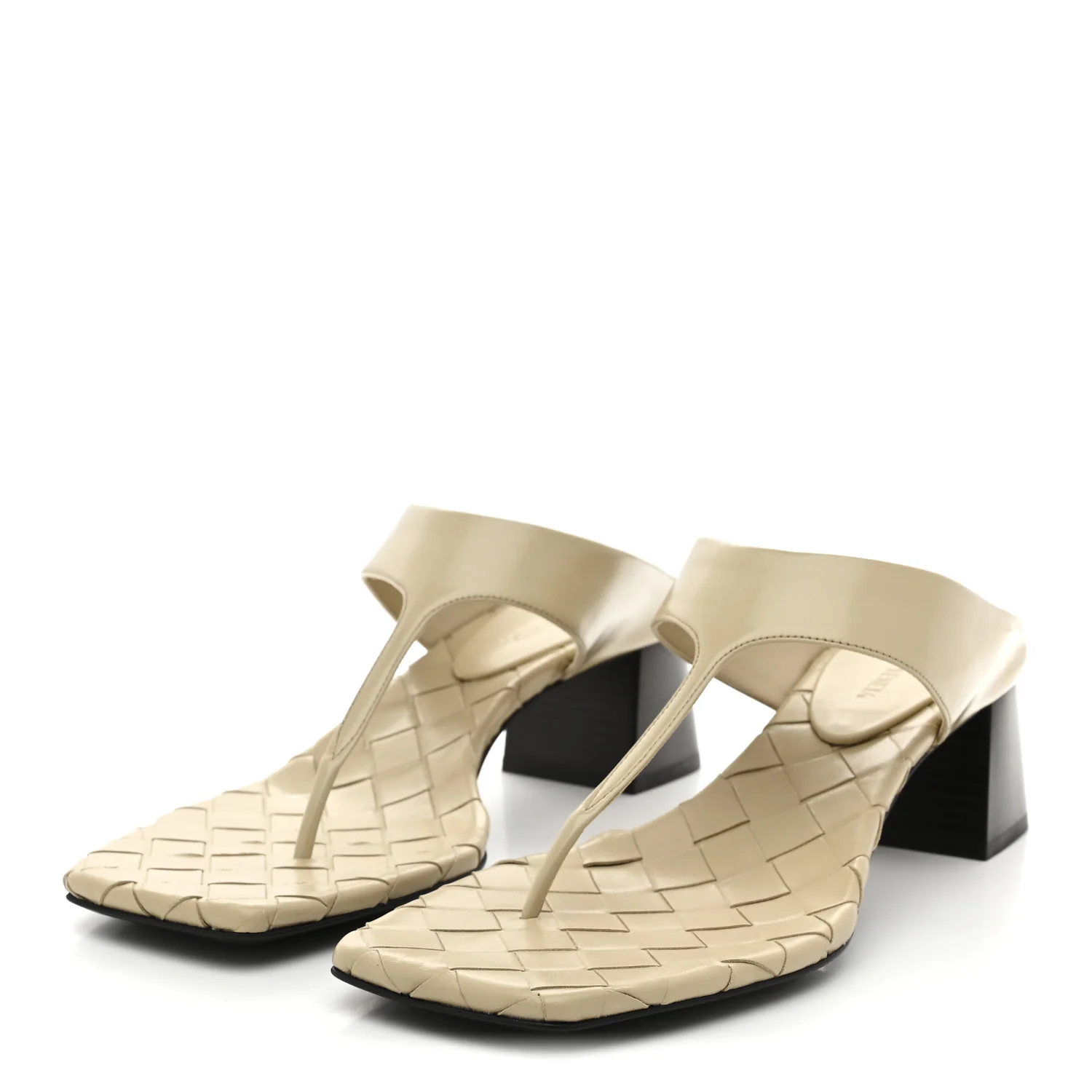 Cushion Lux Marella Thong Sandals 39.5 Light Butterscotch