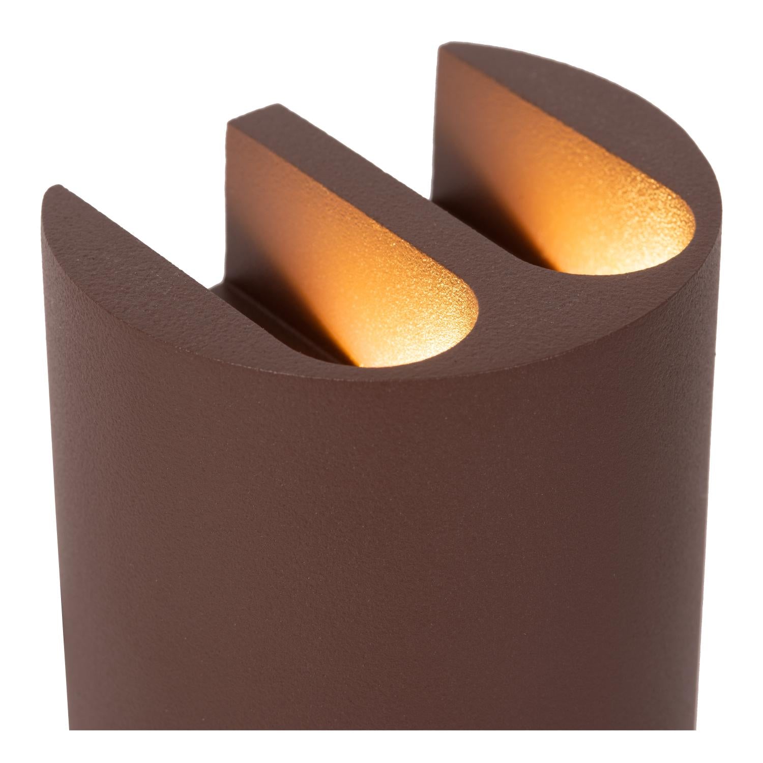 Lucide YORK Wandspot - Roest bruin