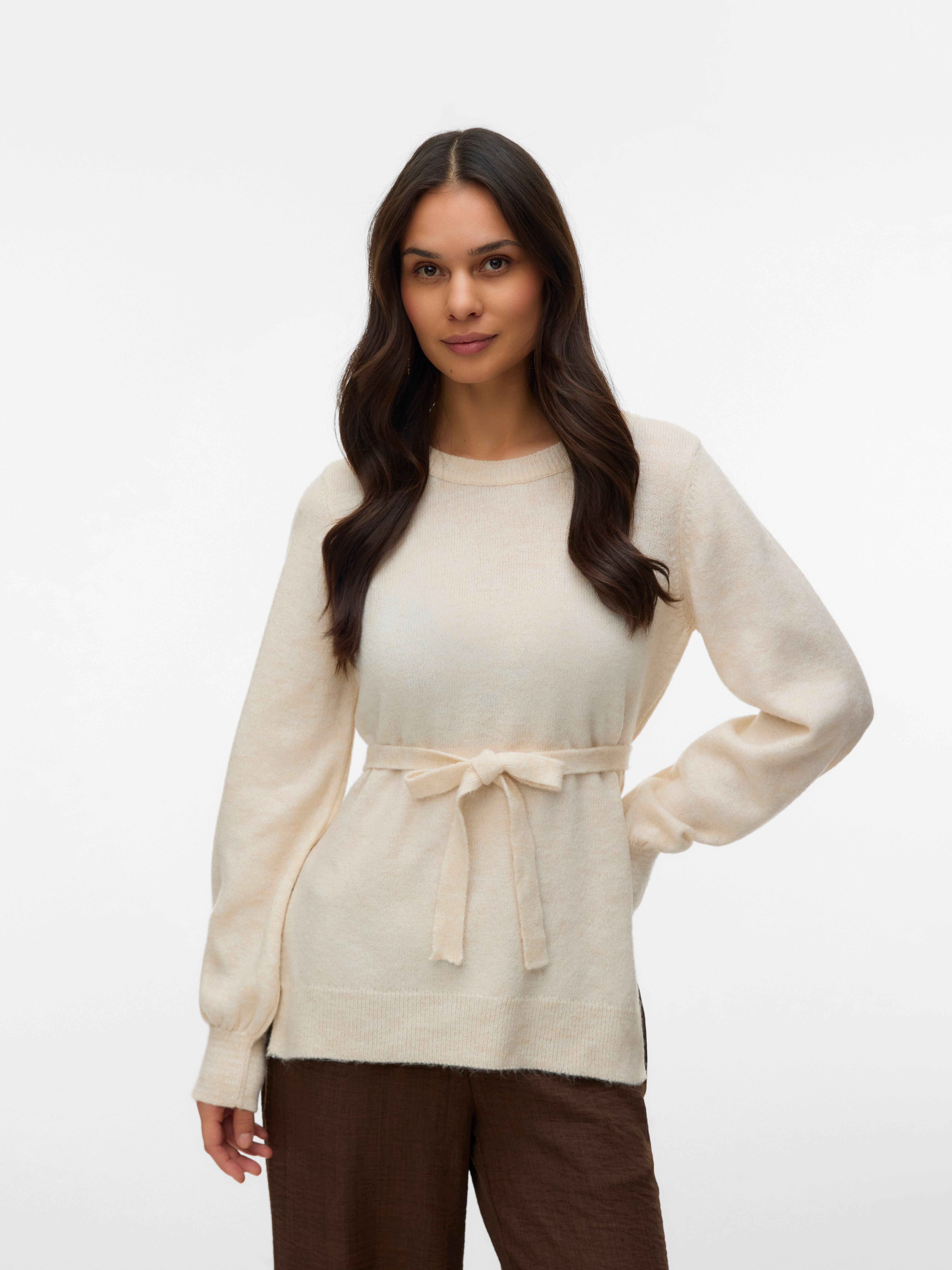 VERO MODA® Regular Fit Round Neck Pullover