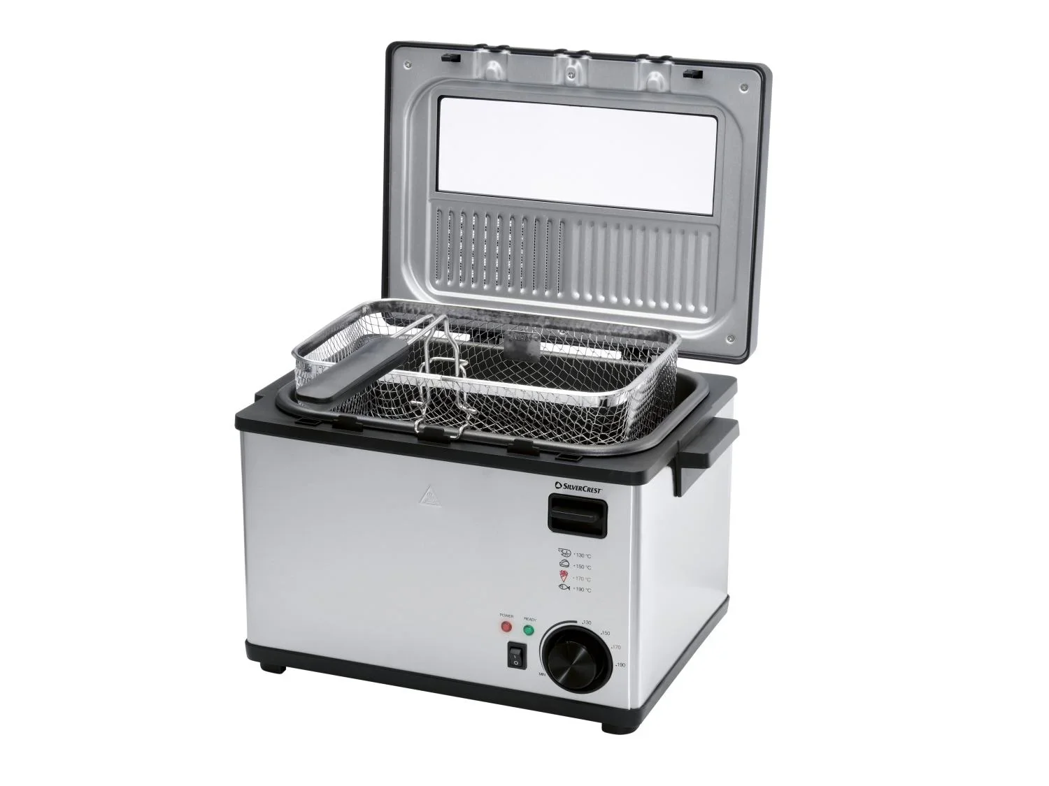 SILVERCREST Friteuse en acier inoxydable