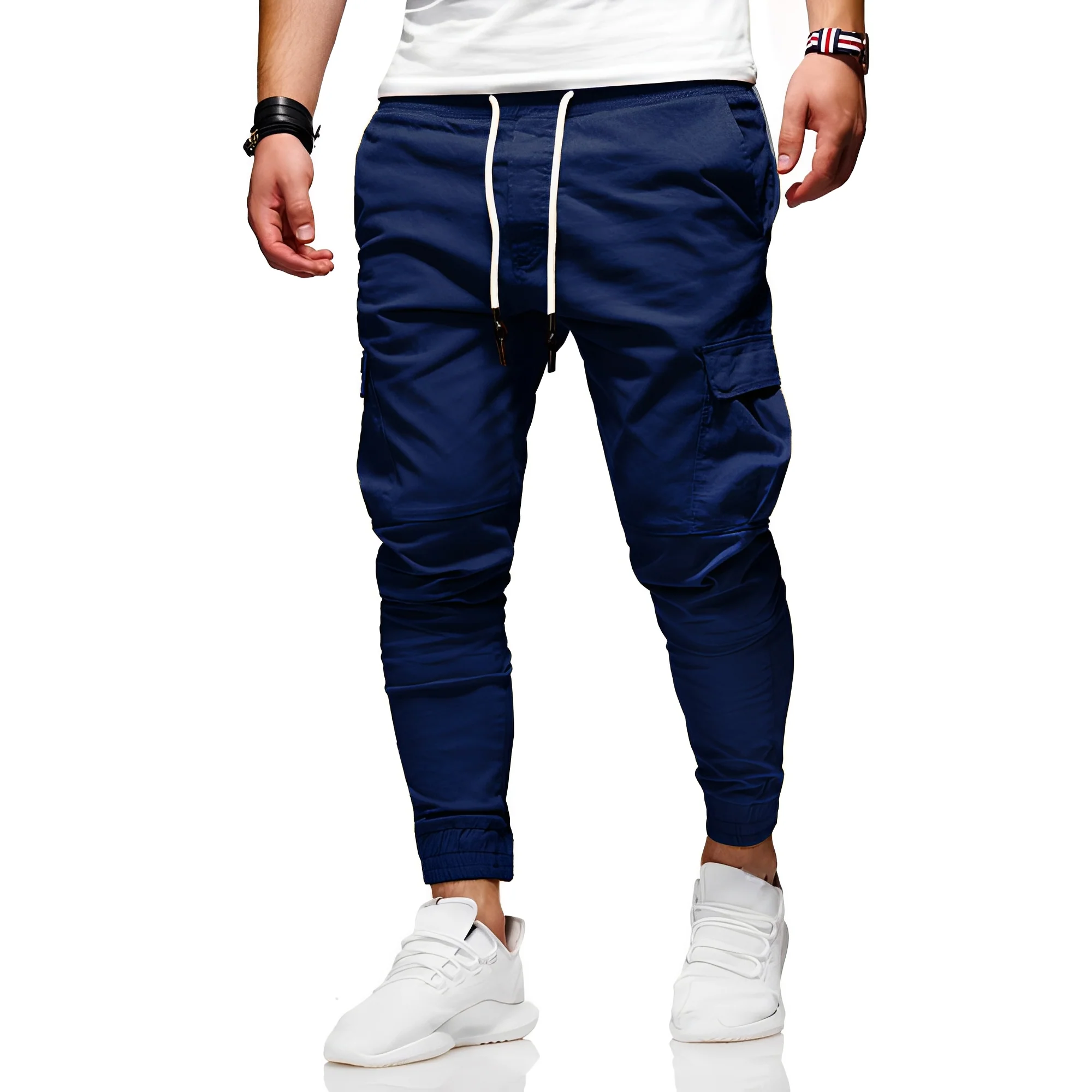Alec - Pantalon cargo décontracté