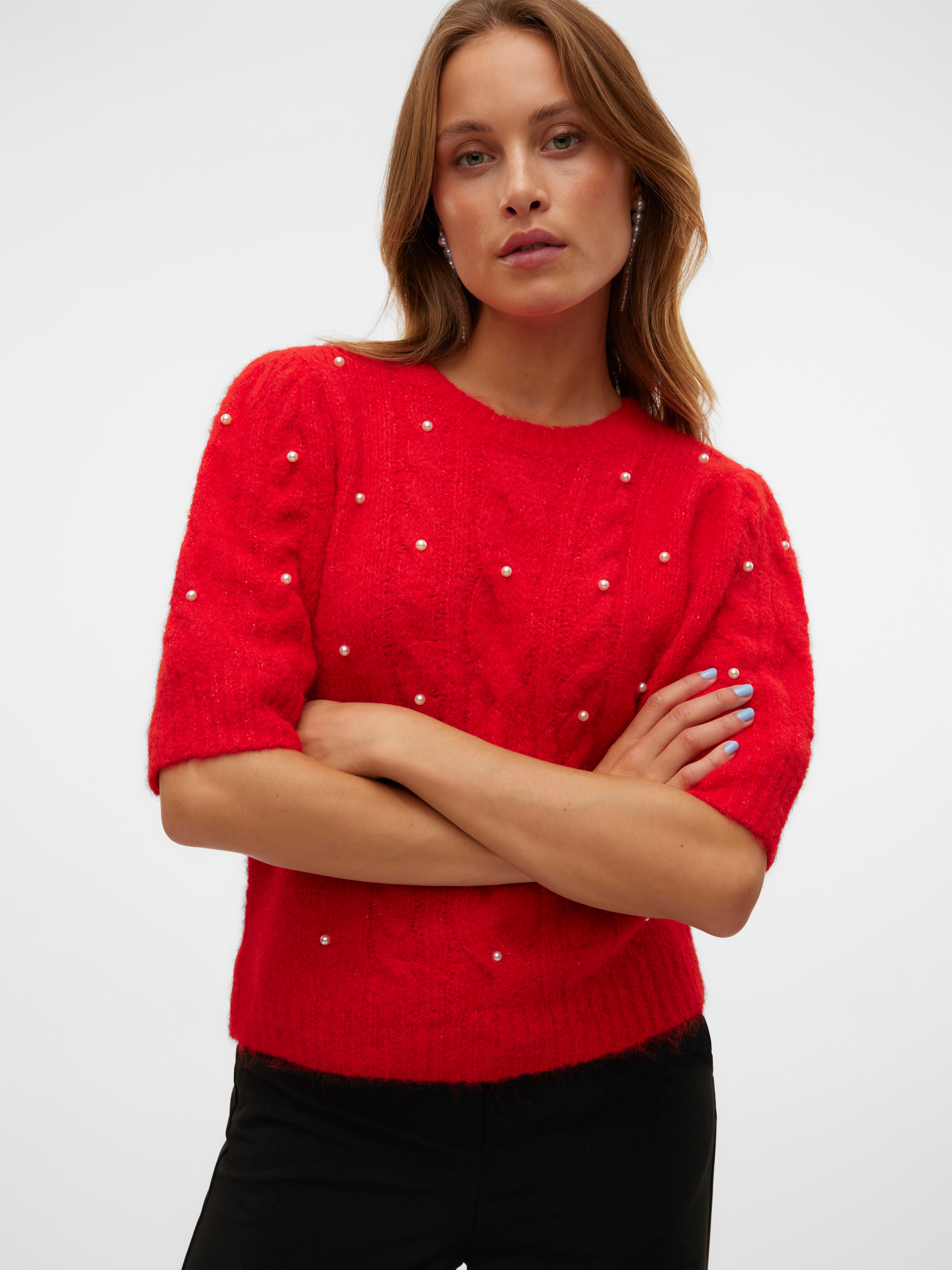 VERO MODA® VMNOVA Knitted pullover