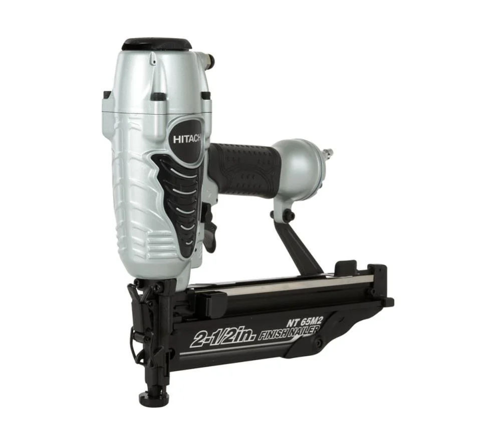 Hitachi NT65M2S Lightweight Finishing Pneumatic Nailer, 16 GA, 1 - 2-1/2 in, 1/4 in NPT Air Inlet, 70 - 120