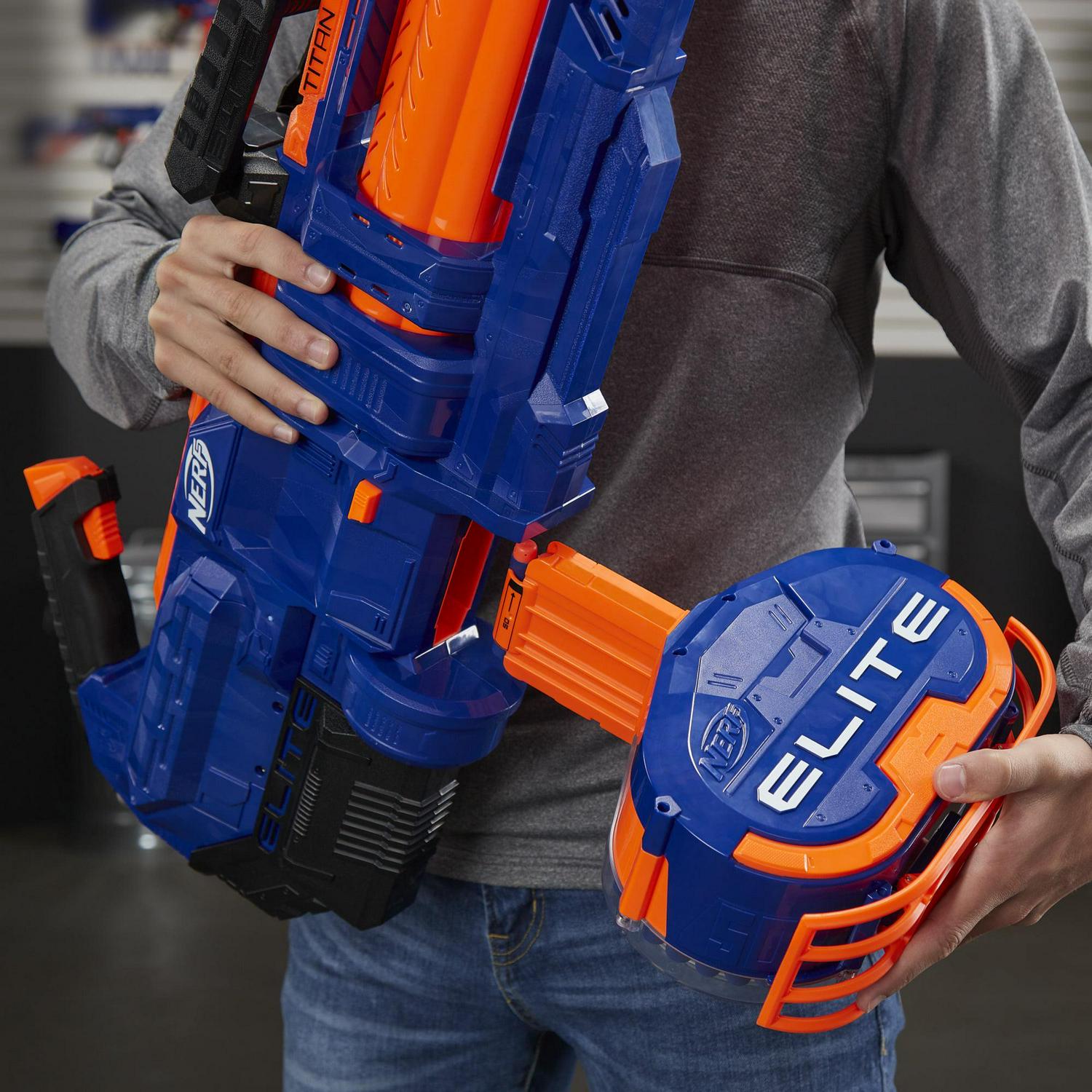 Elite Titan CS-50 Toy Blaster Fully Motorized 50 Dart Drum 50 Official Elite Dart Spinning Barrel. For Teens and Adults - Image 4