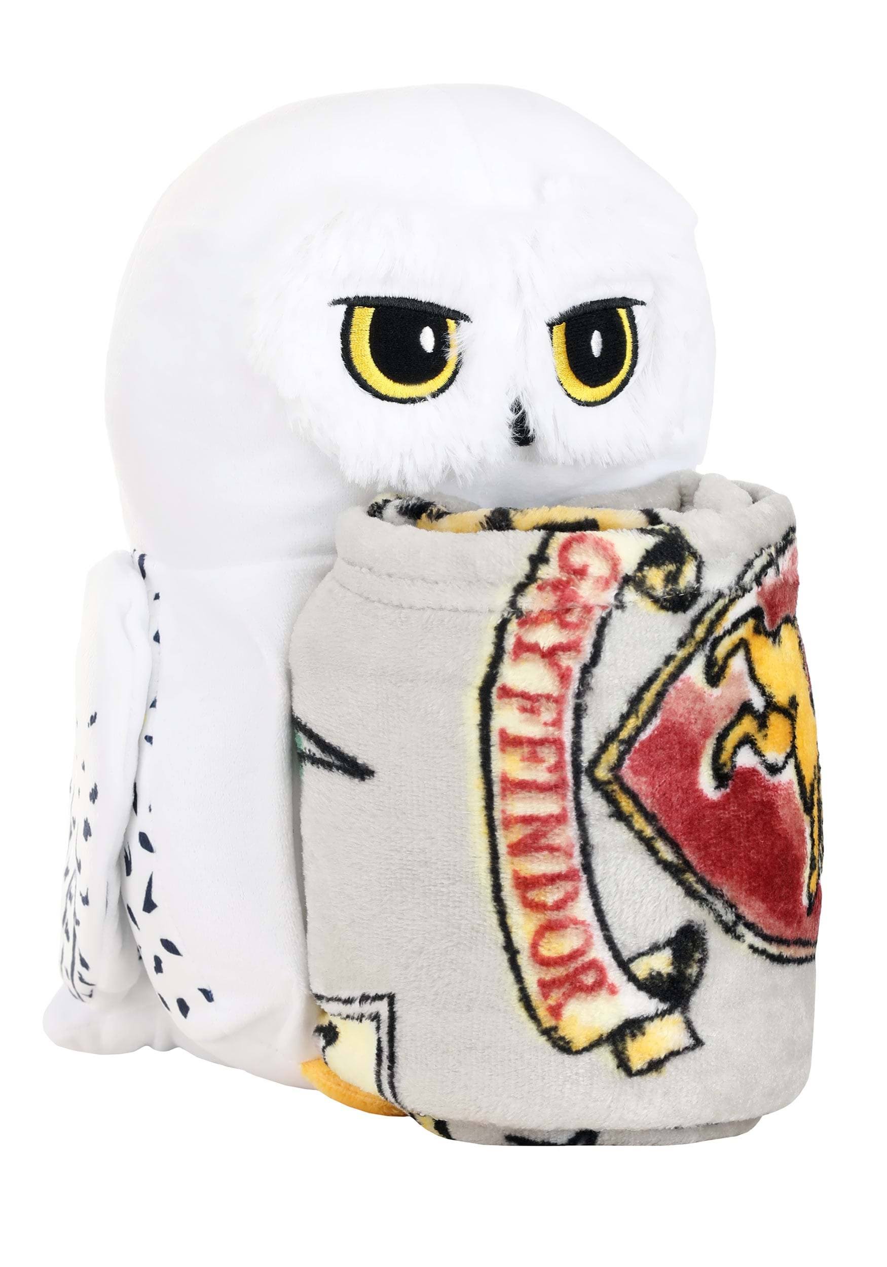 Harry Potter Hedwig Magic Silk Touch Throw Blanket & Plush Pillow