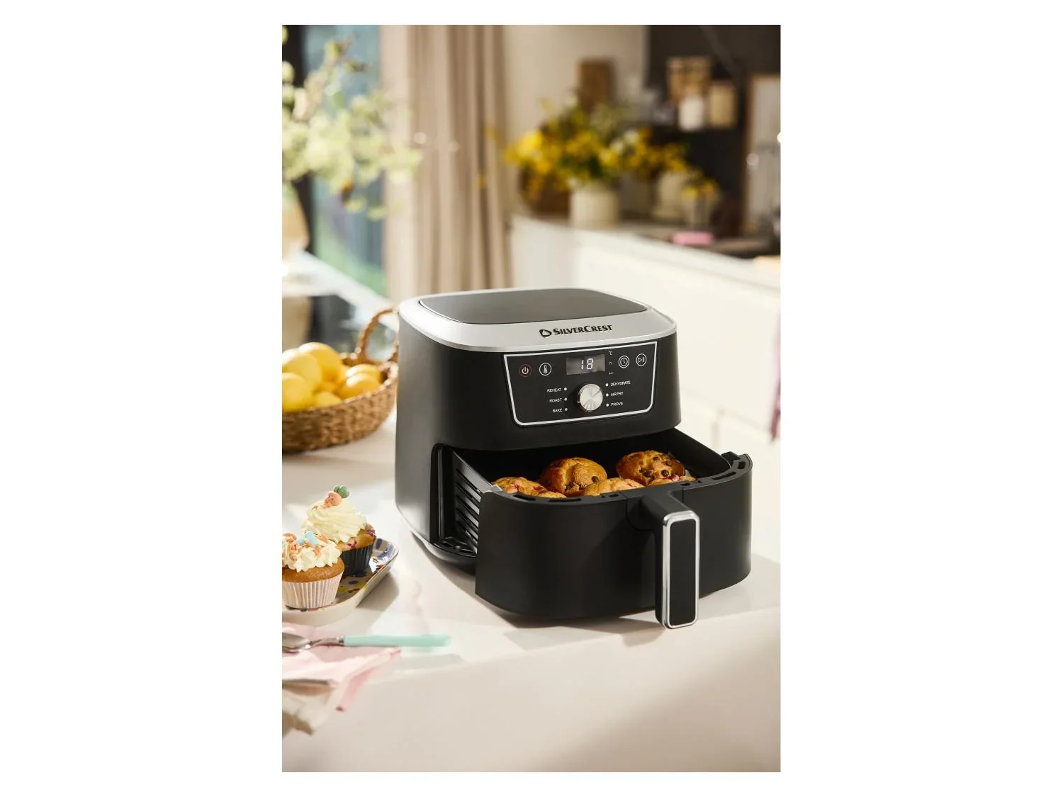 SILVERCREST Friteuse  air chaud, 4,7 L