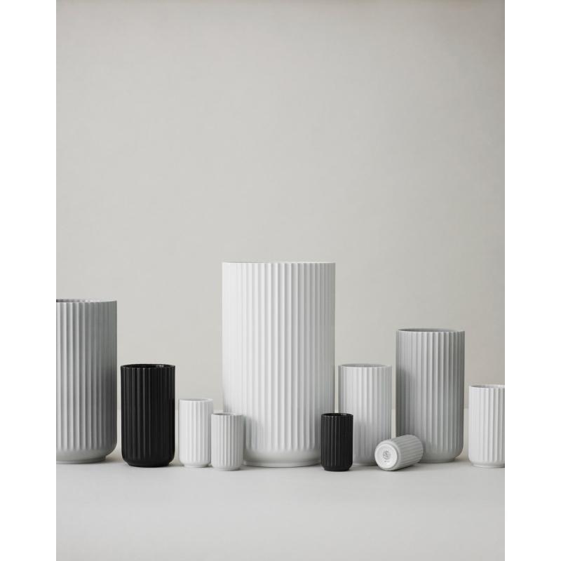 Vase h38 cm hvit